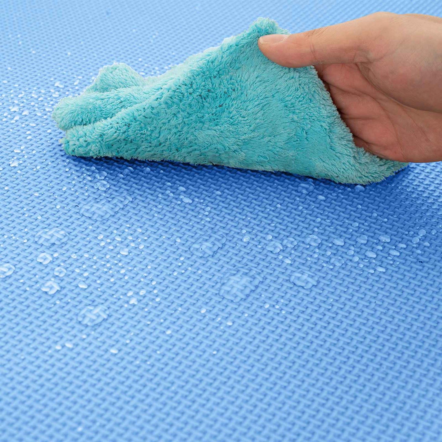Zwembad Grondmat 12 pcs Blauw 4,32 m² EVA Schuim