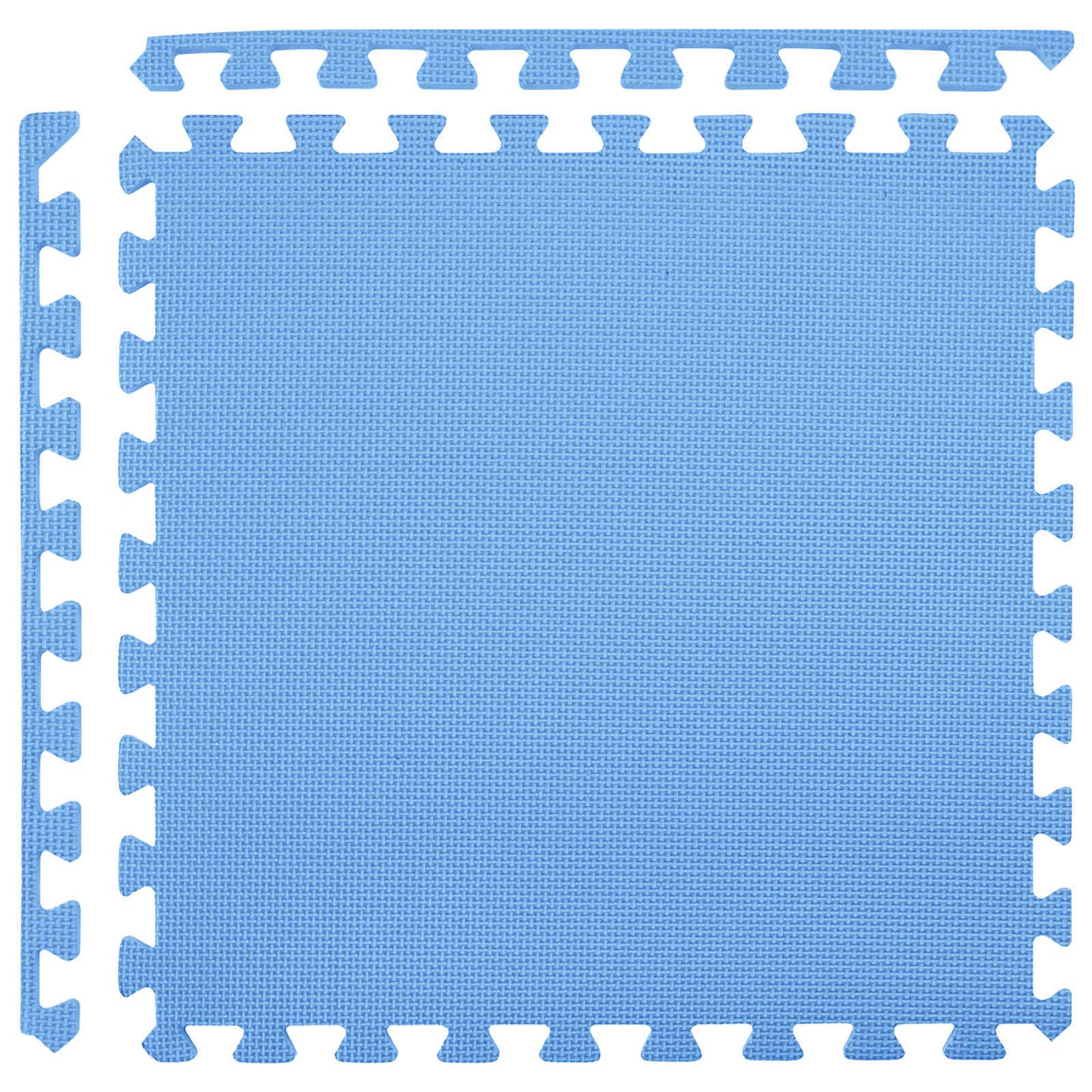 Zwembad Grondmat 12 pcs Blauw 4,32 m² EVA Schuim
