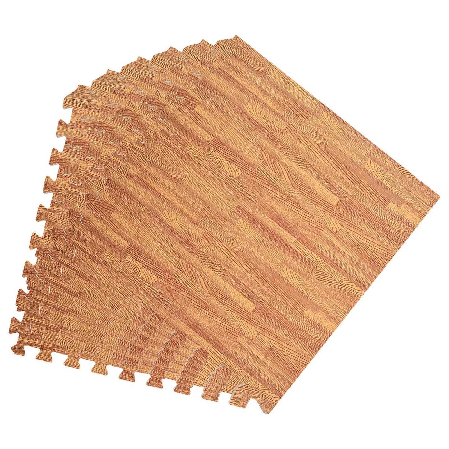 Zwembad Grondmat 12 pcs Hout 4,32 m² EVA Schuim