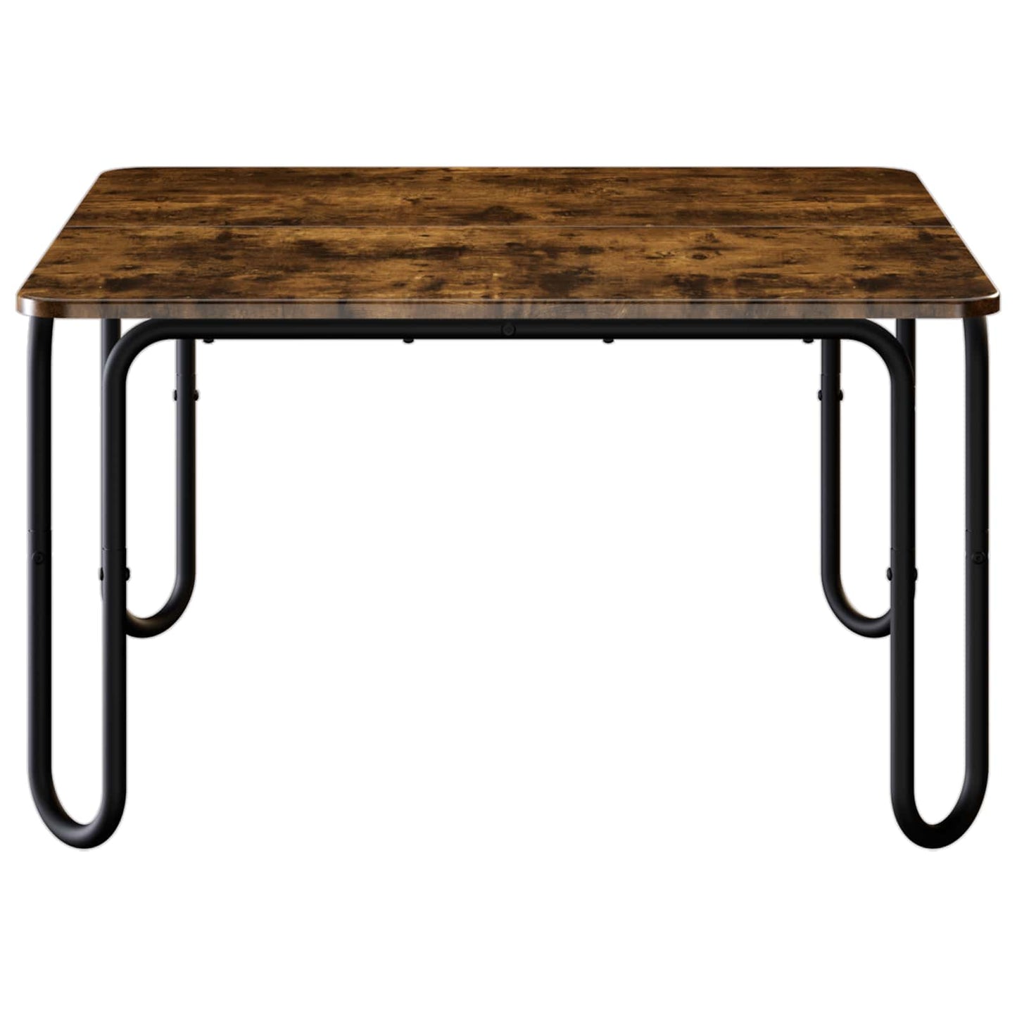 Salontafel Gerookt eiken 59 x 59 x 45 cm Bewerkt hout is nu te koop bij PeponiXL, paradijselijk wonen!