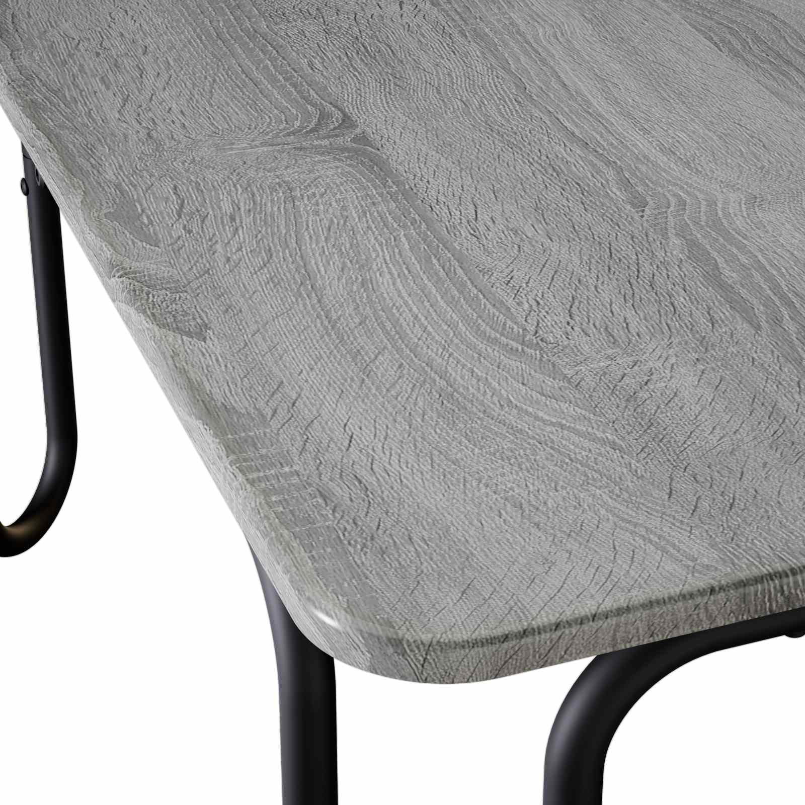 Salontafel Grijs Sonoma 59 x 59 x 45 cm Bewerkt hout is nu te koop bij PeponiXL, paradijselijk wonen!