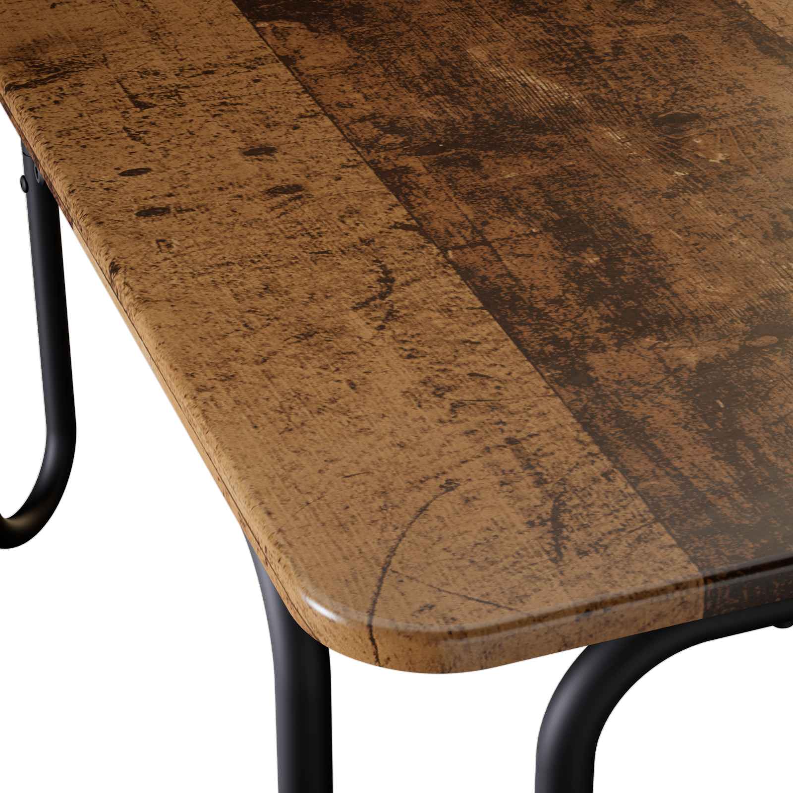 Salontafel Oud hout 59 x 59 x 45 cm Bewerkt hout is nu te koop bij PeponiXL, paradijselijk wonen!