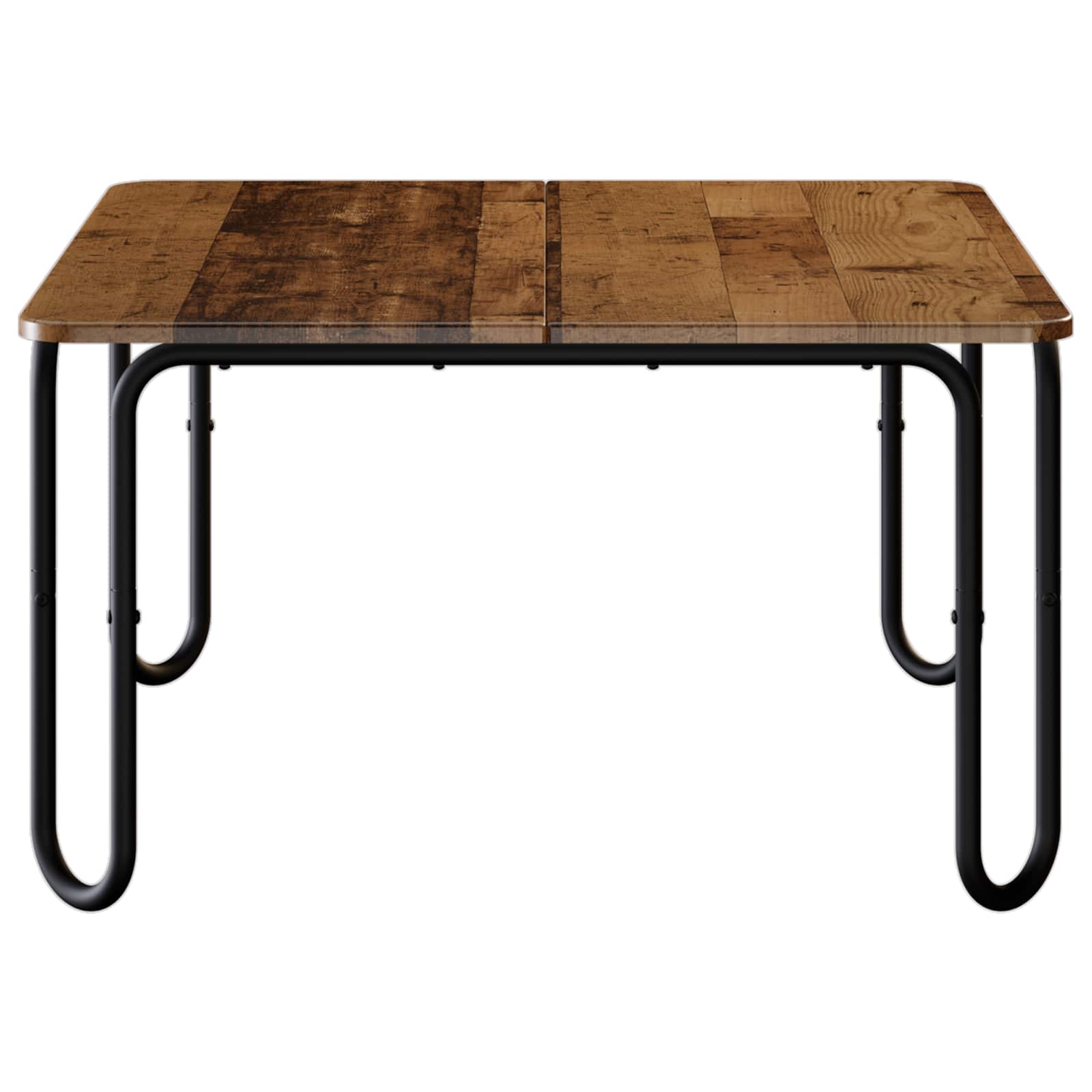 Salontafel Oud hout 59 x 59 x 45 cm Bewerkt hout is nu te koop bij PeponiXL, paradijselijk wonen!