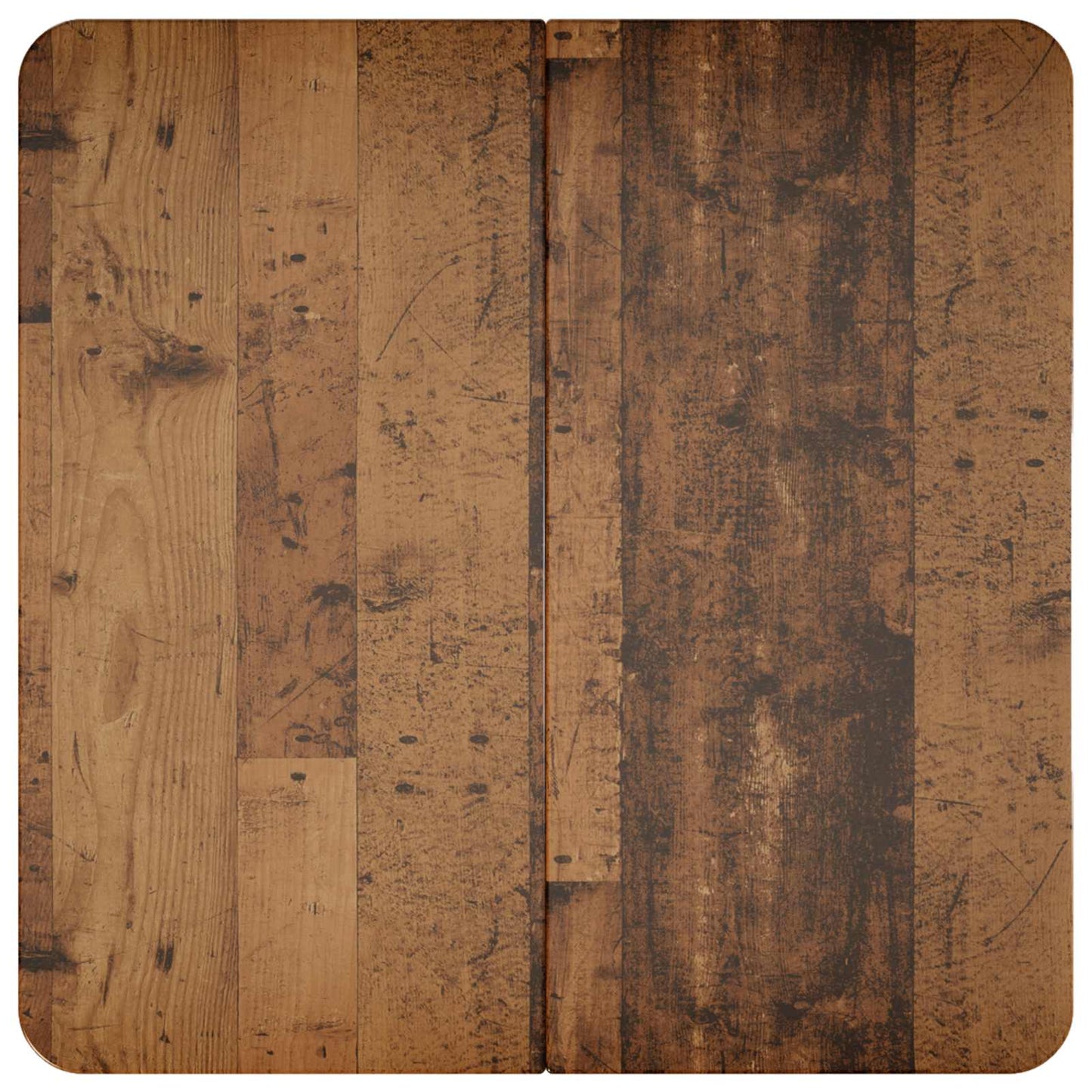 Salontafel Oud hout 59 x 59 x 45 cm Bewerkt hout is nu te koop bij PeponiXL, paradijselijk wonen!