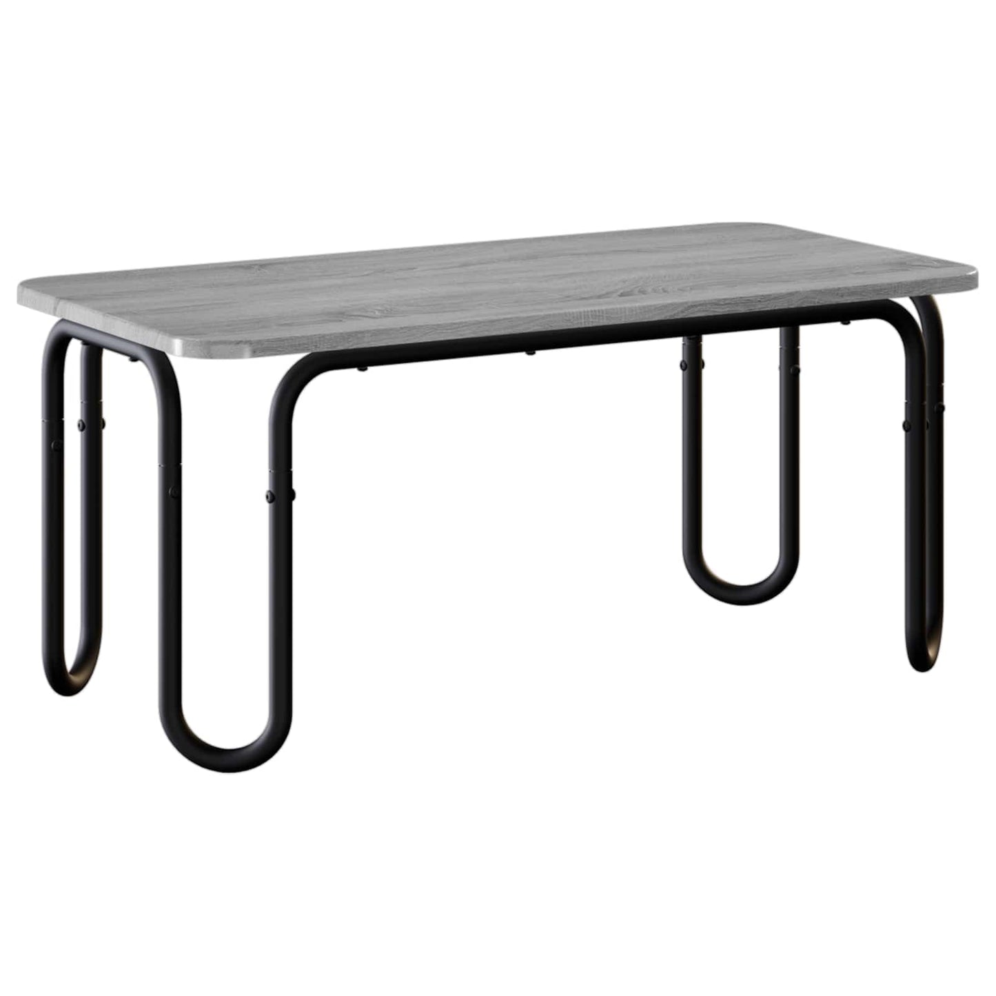 Salontafel Grijs Sonoma 79,5 x 40 x 36 cm Bewerkt hout is nu te koop bij PeponiXL, paradijselijk wonen!