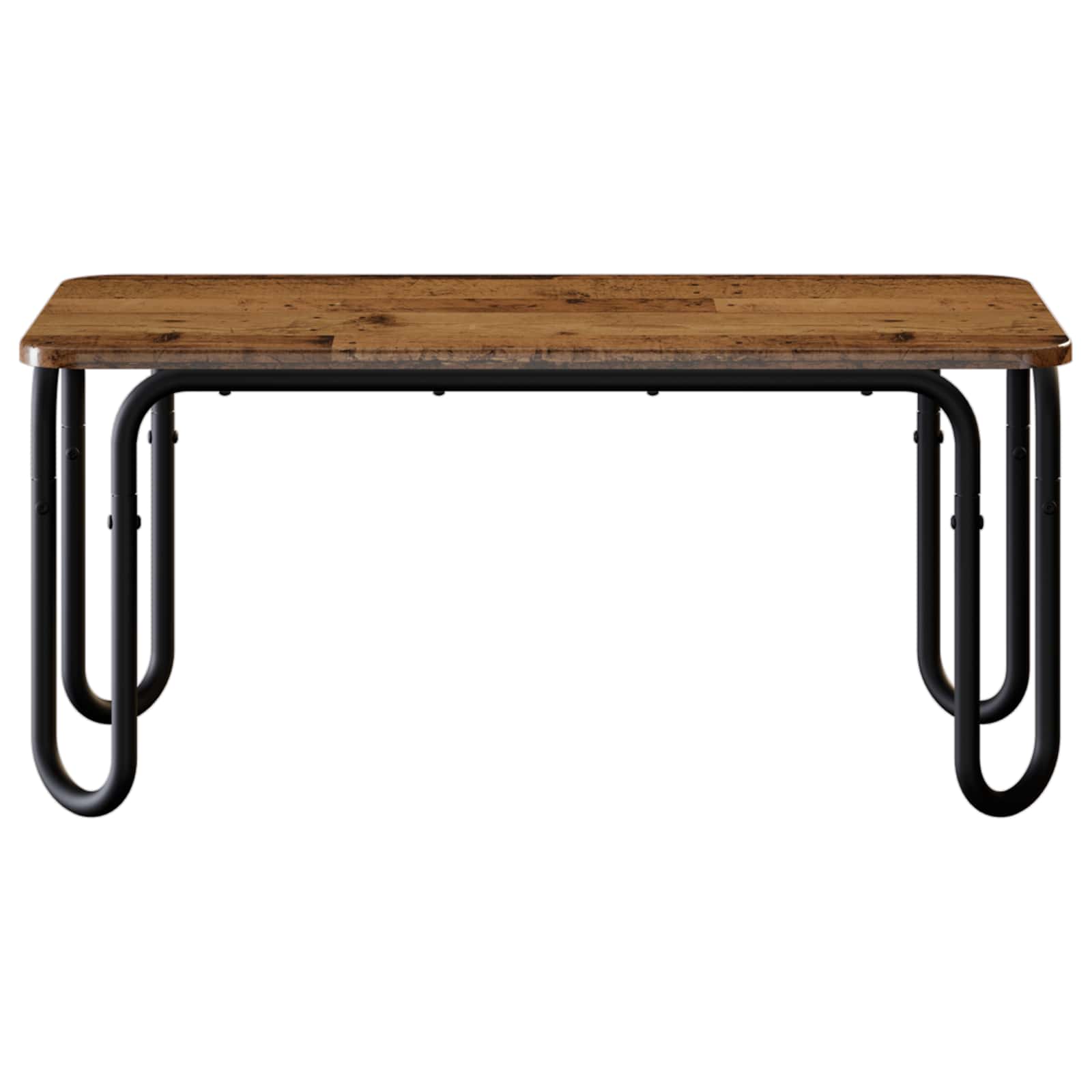 Salontafel Oud hout 79,5 x 40 x 36 cm Bewerkt hout is nu te koop bij PeponiXL, paradijselijk wonen!