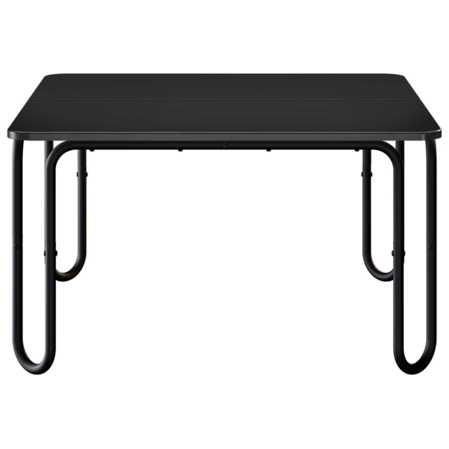 Salontafel Zwart 79,5 x 79,5 x 45 cm Bewerkt hout is nu te koop bij PeponiXL, paradijselijk wonen!