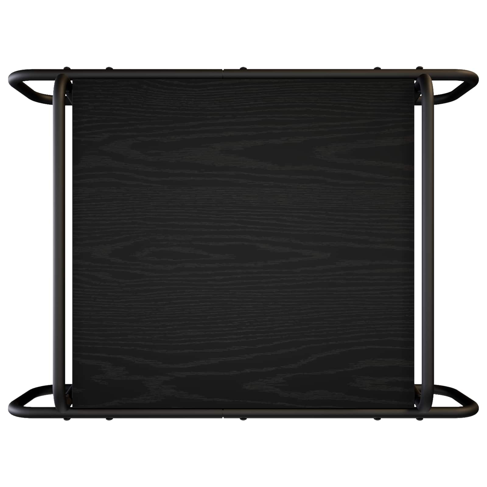 Salontafel Zwart eiken 70 x 50 x 51 cm Bewerkt hout is nu te koop bij PeponiXL, paradijselijk wonen!