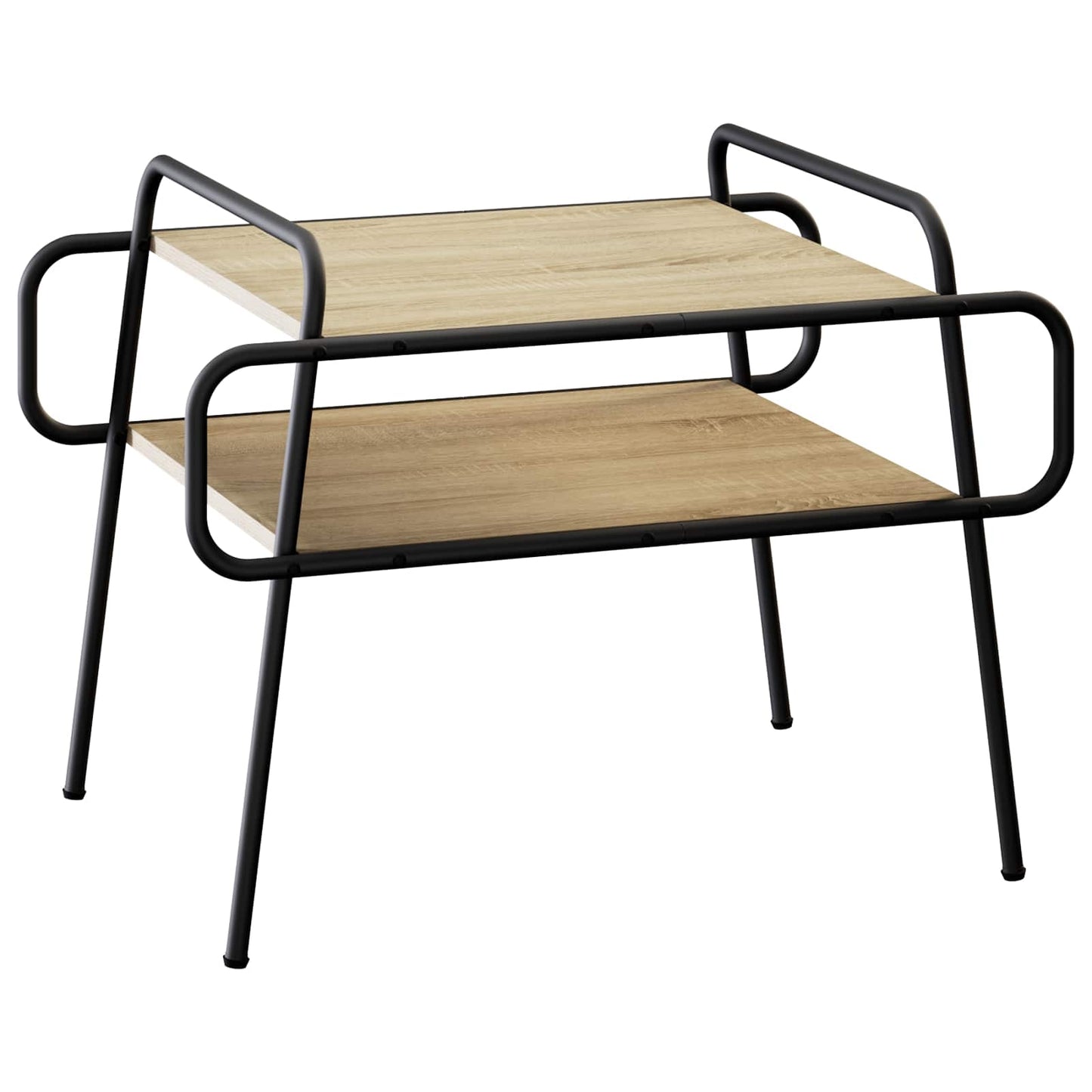 Salontafel Sonoma Eiken 70 x 50 x 51 cm Bewerkt hout is nu te koop bij PeponiXL, paradijselijk wonen!