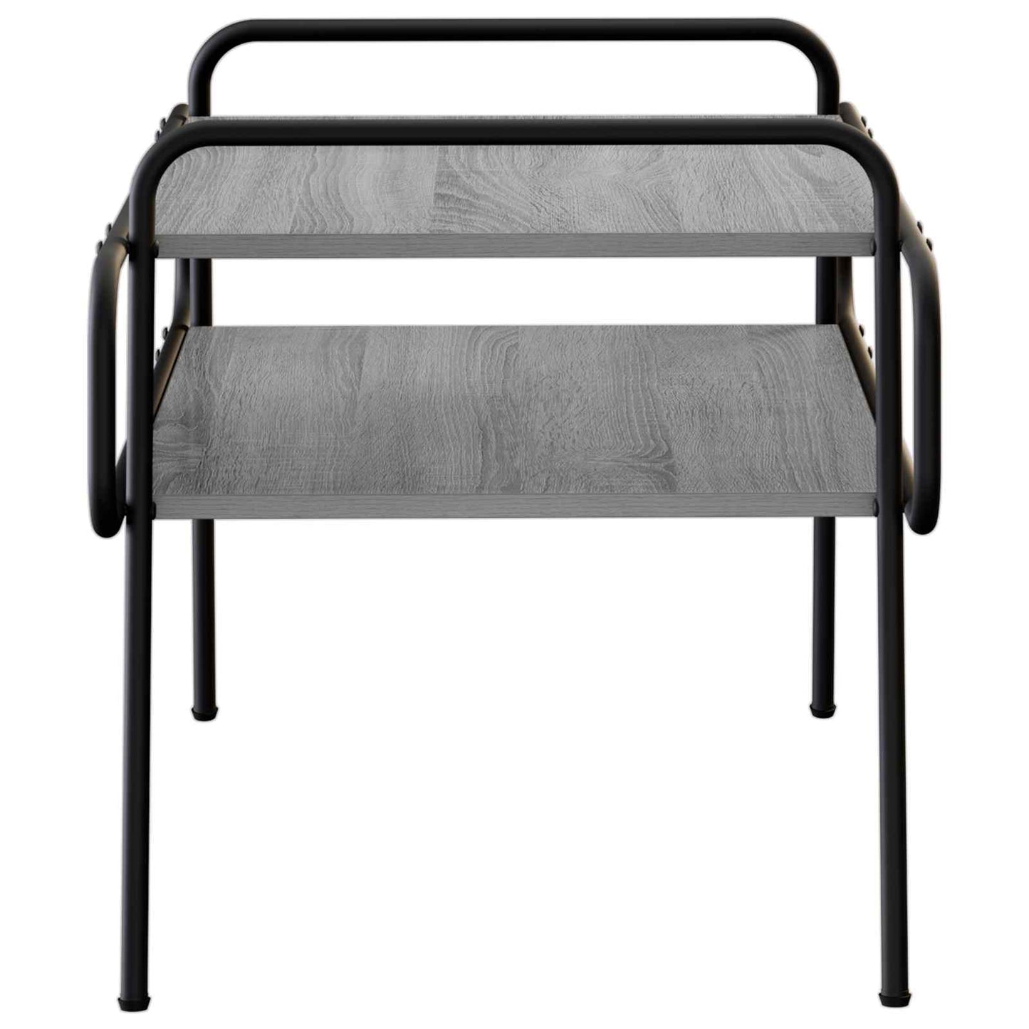 Salontafel Grijs Sonoma 70 x 50 x 51 cm Bewerkt hout is nu te koop bij PeponiXL, paradijselijk wonen!