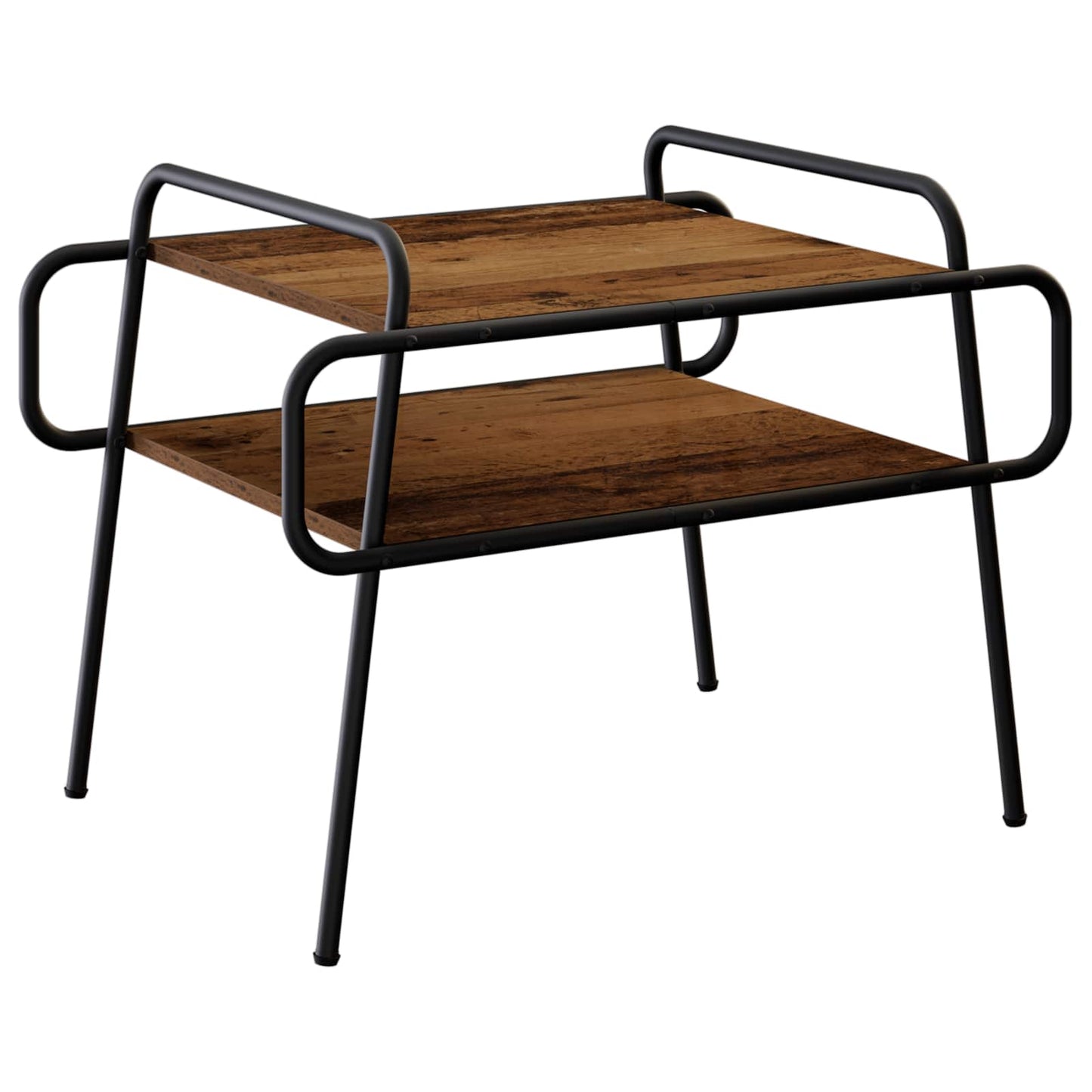 Salontafel Oud hout 70 x 50 x 51 cm Bewerkt hout is nu te koop bij PeponiXL, paradijselijk wonen!