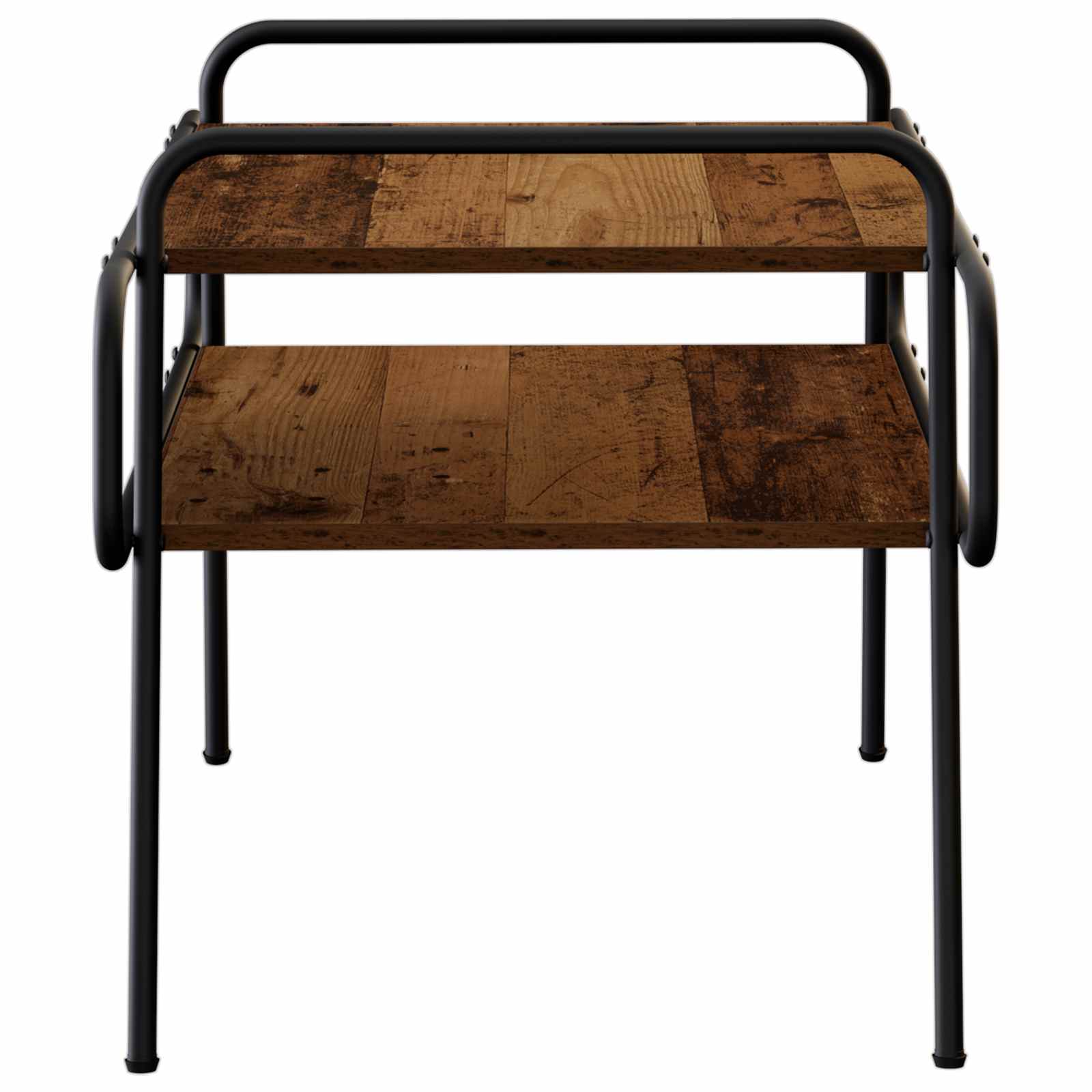 Salontafel Oud hout 70 x 50 x 51 cm Bewerkt hout is nu te koop bij PeponiXL, paradijselijk wonen!