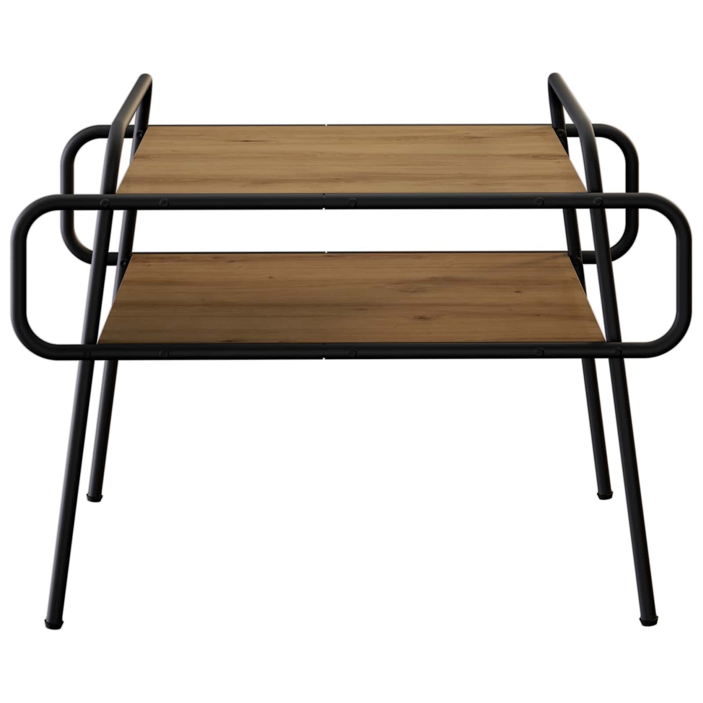 Salontafel Artisanaal eiken 70 x 50 x 51 cm Bewerkt hout is nu te koop bij PeponiXL, paradijselijk wonen!