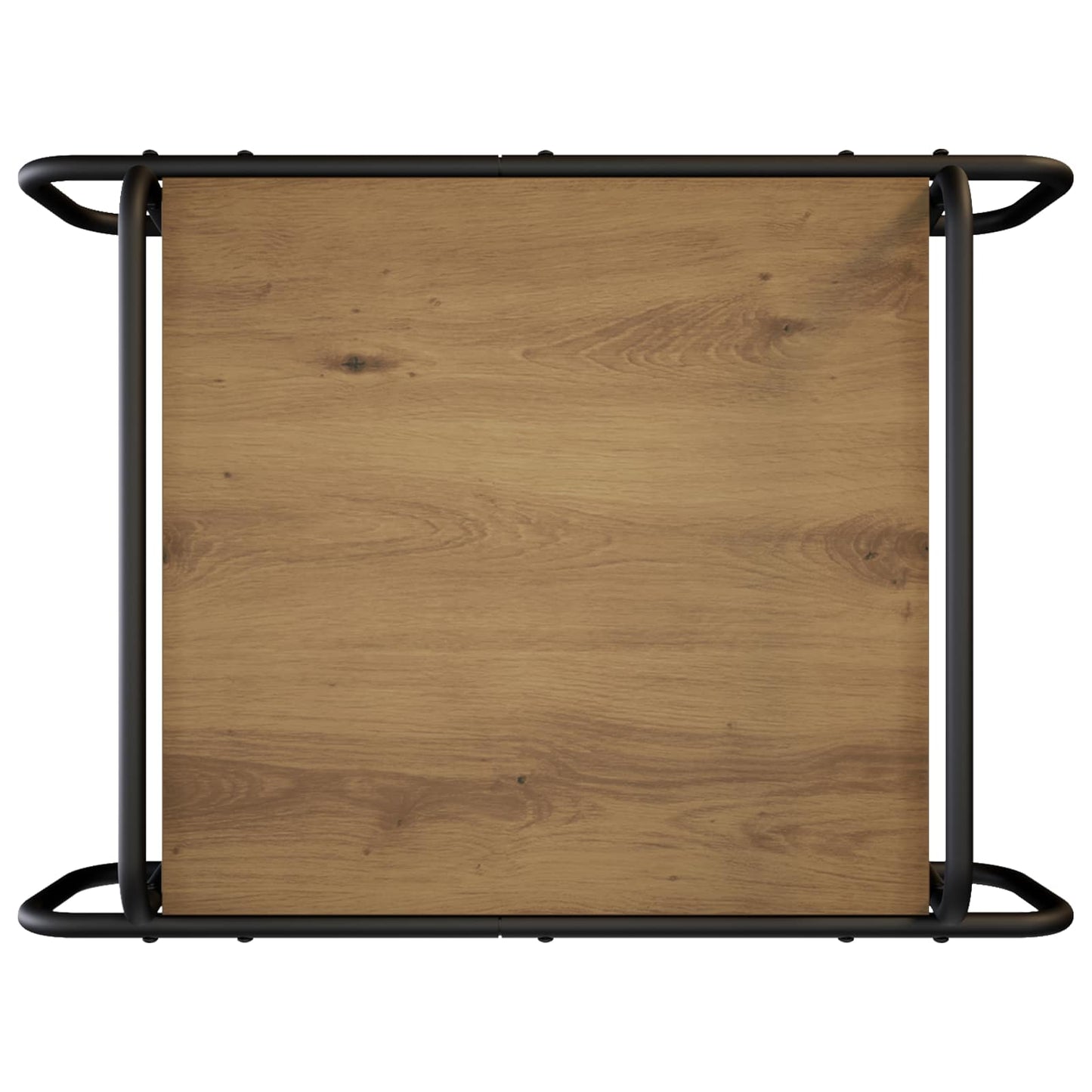 Salontafel Artisanaal eiken 70 x 50 x 51 cm Bewerkt hout is nu te koop bij PeponiXL, paradijselijk wonen!