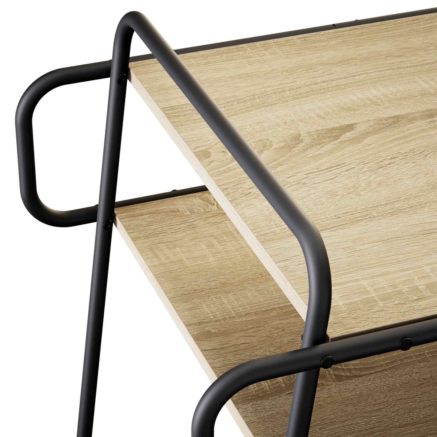 Salontafel Sonoma Eiken 100 x 50 x 51 cm Bewerkt hout is nu te koop bij PeponiXL, paradijselijk wonen!