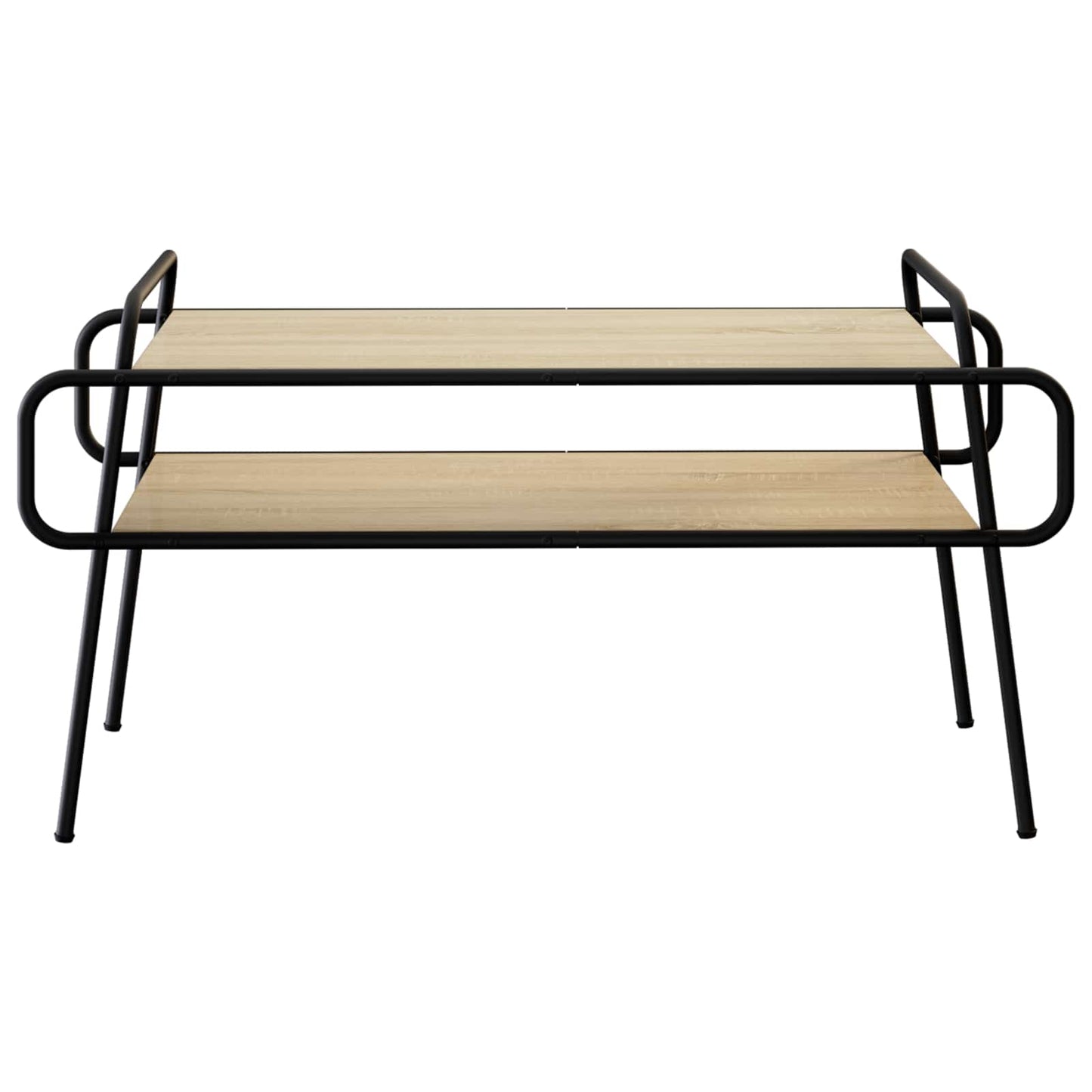 Salontafel Sonoma Eiken 100 x 50 x 51 cm Bewerkt hout is nu te koop bij PeponiXL, paradijselijk wonen!