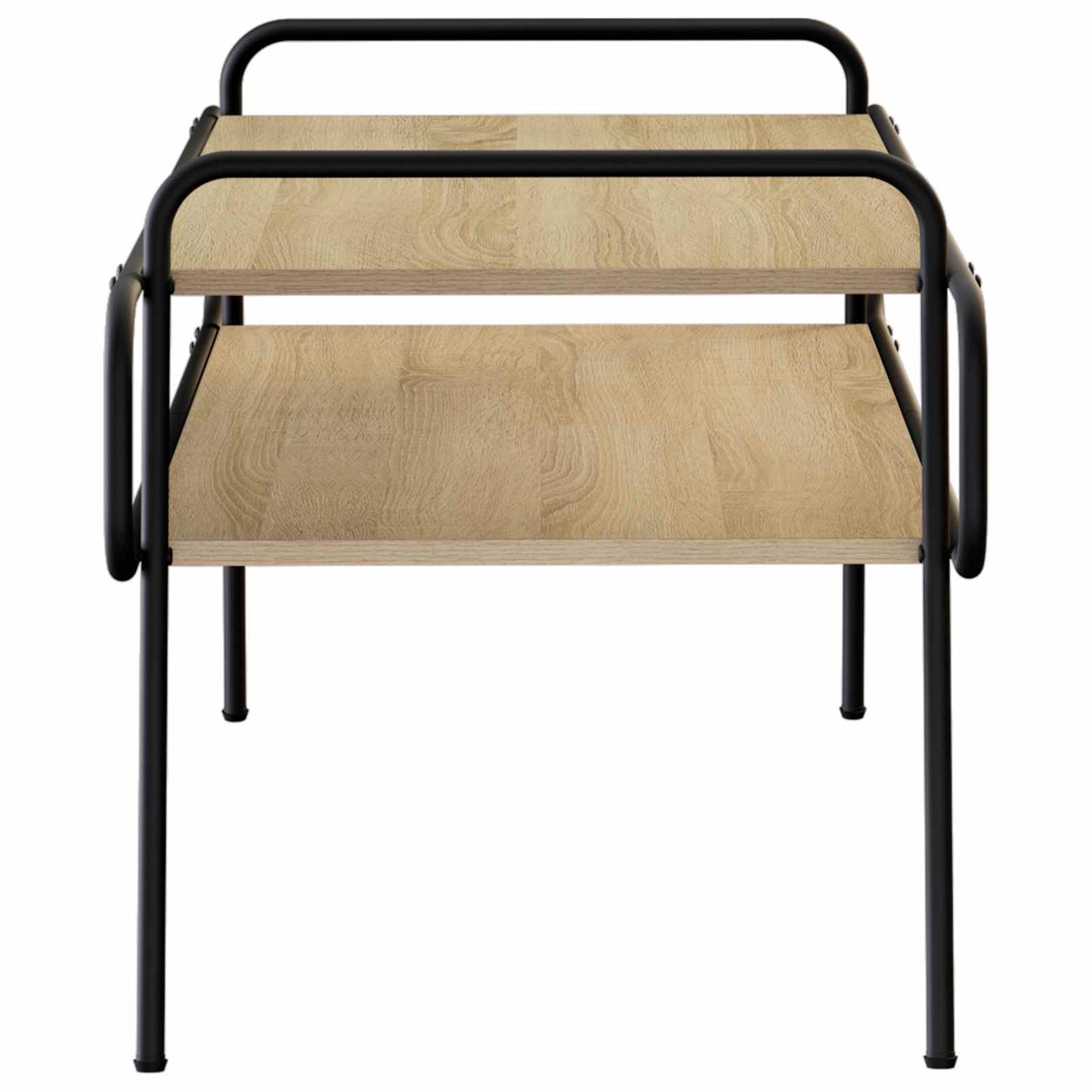 Salontafel Sonoma Eiken 100 x 50 x 51 cm Bewerkt hout is nu te koop bij PeponiXL, paradijselijk wonen!
