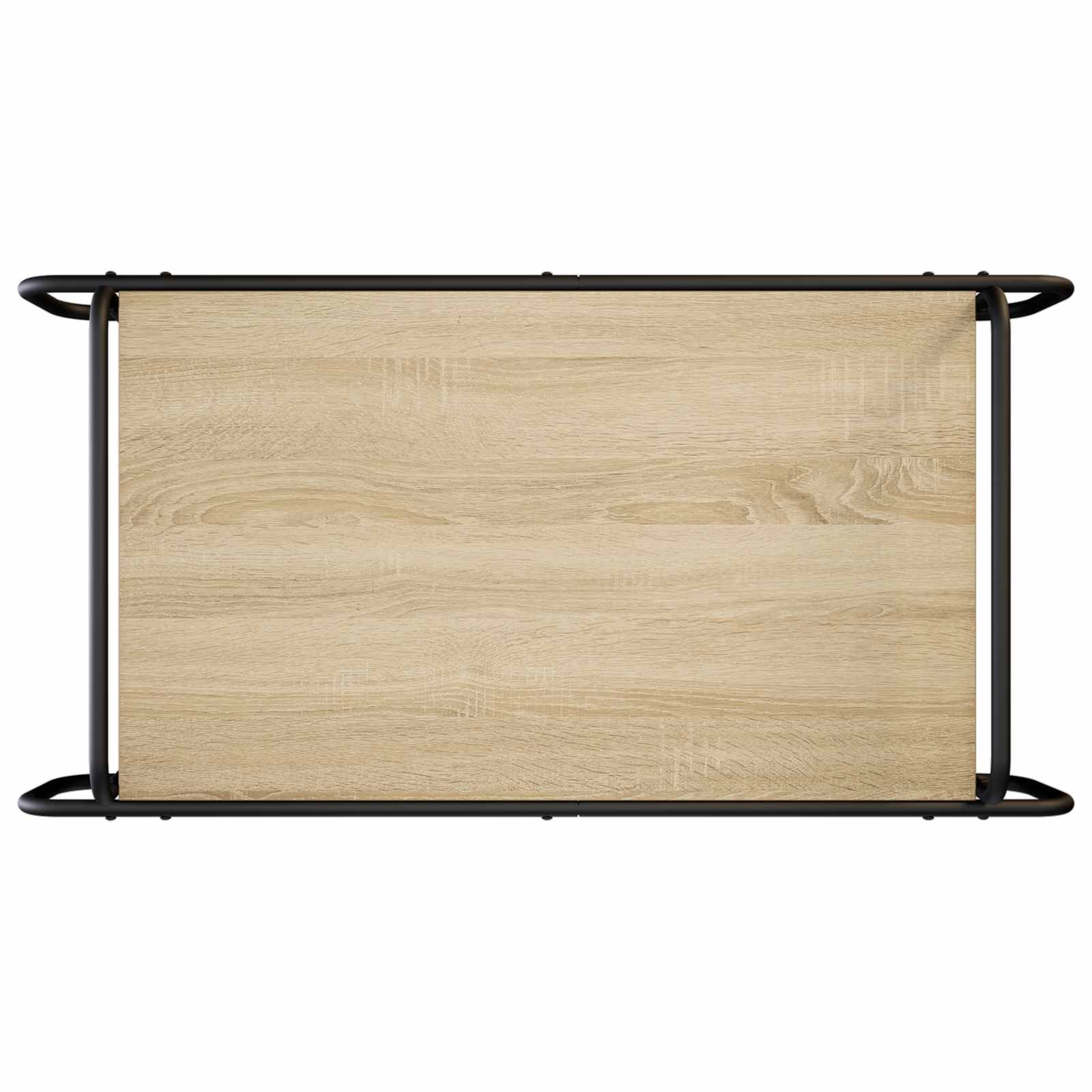 Salontafel Sonoma Eiken 100 x 50 x 51 cm Bewerkt hout is nu te koop bij PeponiXL, paradijselijk wonen!