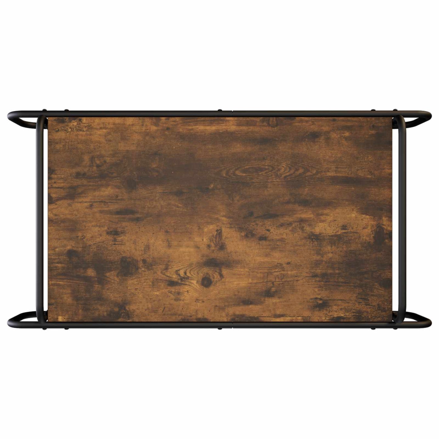 Salontafel Gerookt eiken 100 x 50 x 51 cm Bewerkt hout is nu te koop bij PeponiXL, paradijselijk wonen!