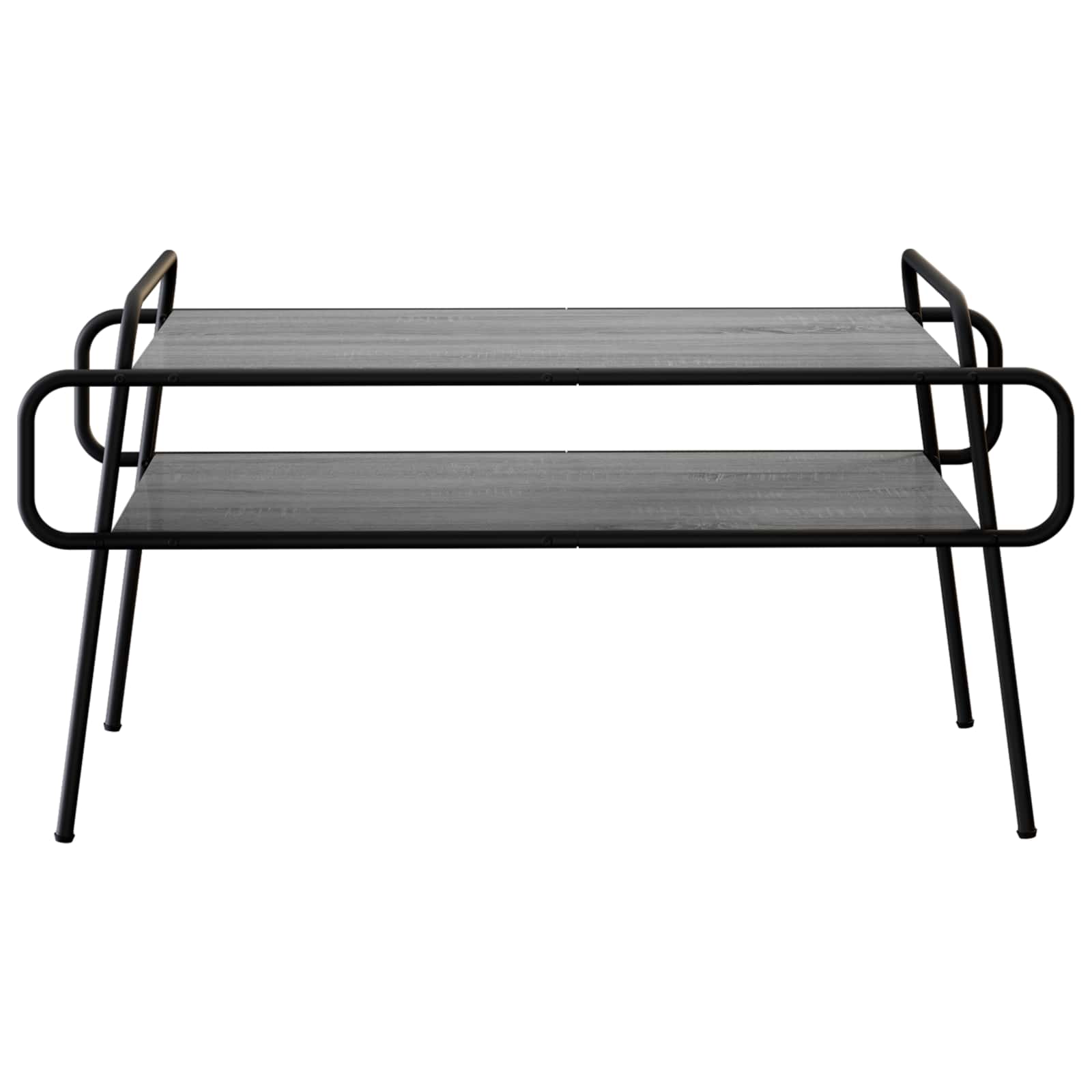 Salontafel Grijs Sonoma 100 x 50 x 51 cm Bewerkt hout is nu te koop bij PeponiXL, paradijselijk wonen!