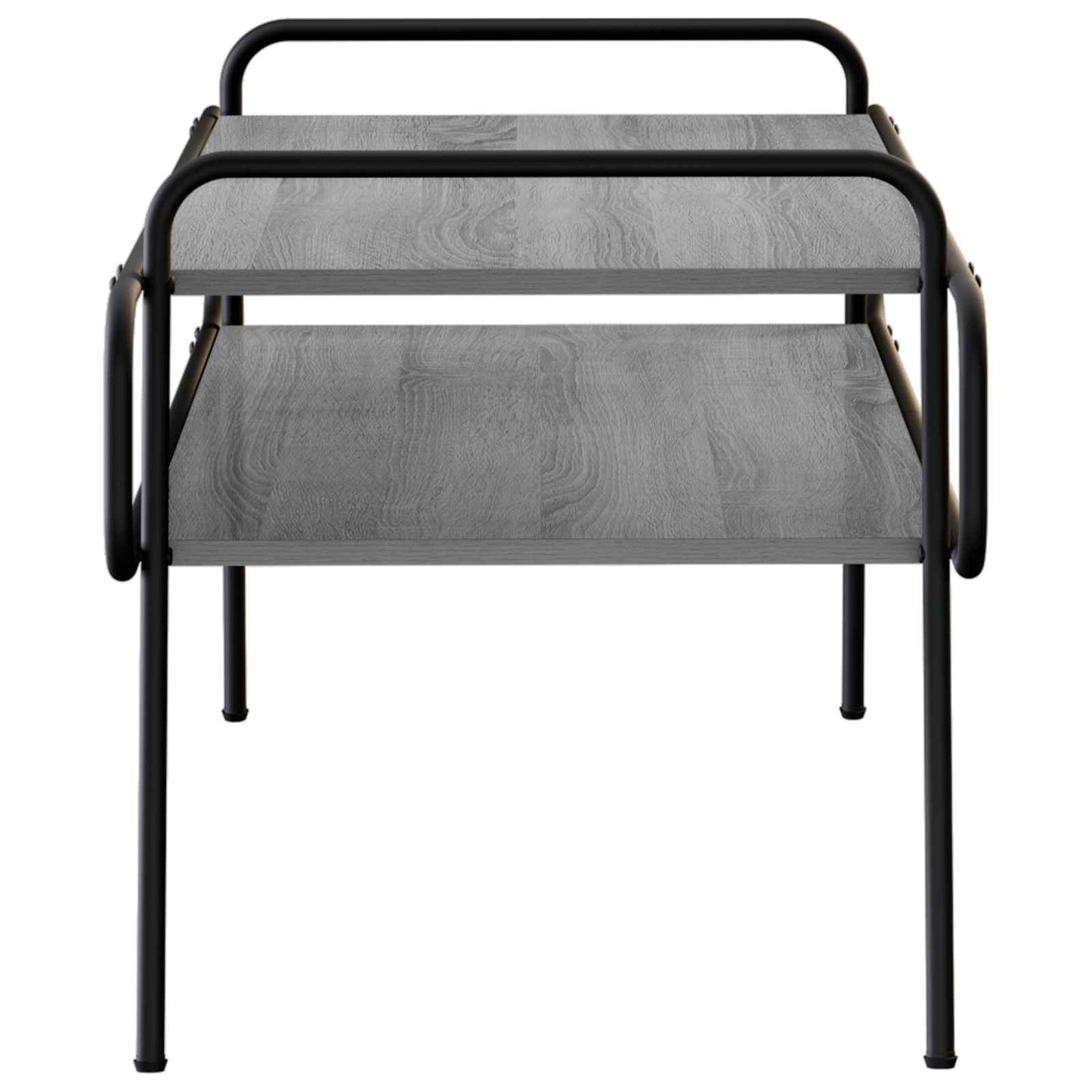Salontafel Grijs Sonoma 100 x 50 x 51 cm Bewerkt hout is nu te koop bij PeponiXL, paradijselijk wonen!