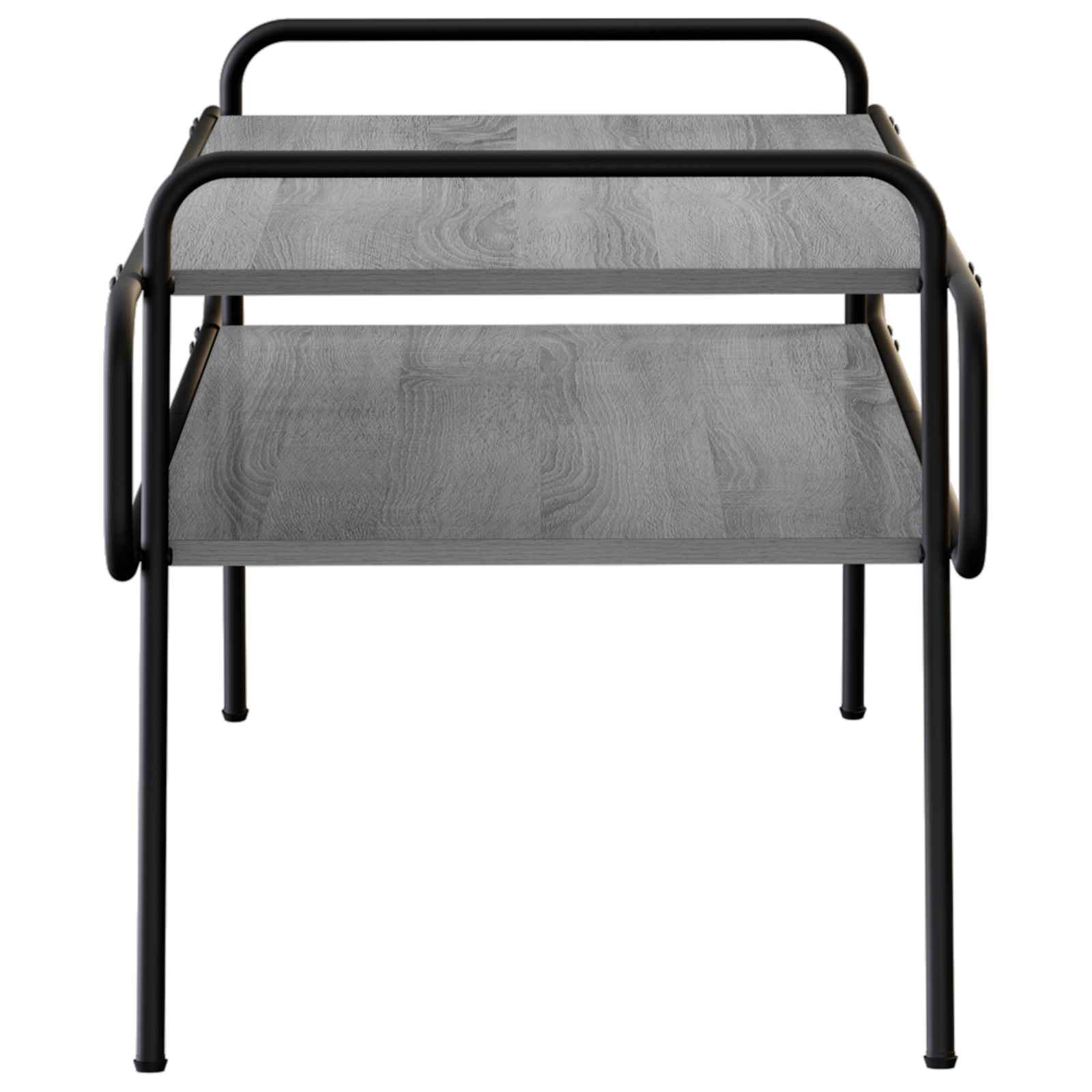 Salontafel Grijs Sonoma 100 x 50 x 51 cm Bewerkt hout is nu te koop bij PeponiXL, paradijselijk wonen!