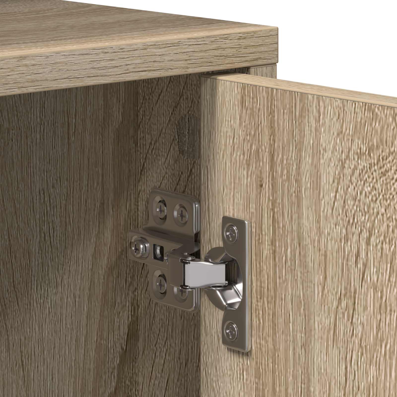 Nachtkastje 2 st Sonoma Eiken 40 x 36,5 x 50 cm Bewerkt hout is nu te koop bij PeponiXL, paradijselijk wonen!
