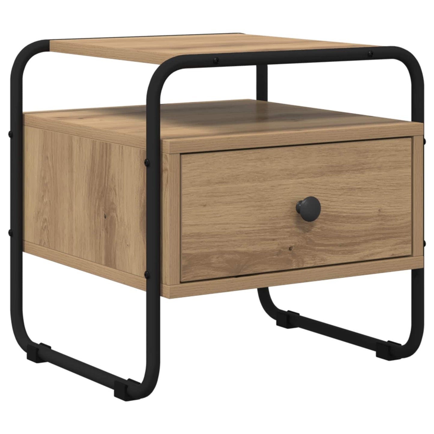 Nachtkastje Artisanaal eiken Bewerkt hout is nu te koop bij PeponiXL, paradijselijk wonen!