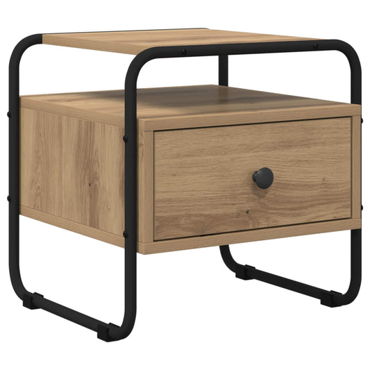 Nachtkastje Artisanaal eiken Bewerkt hout is nu te koop bij PeponiXL, paradijselijk wonen!