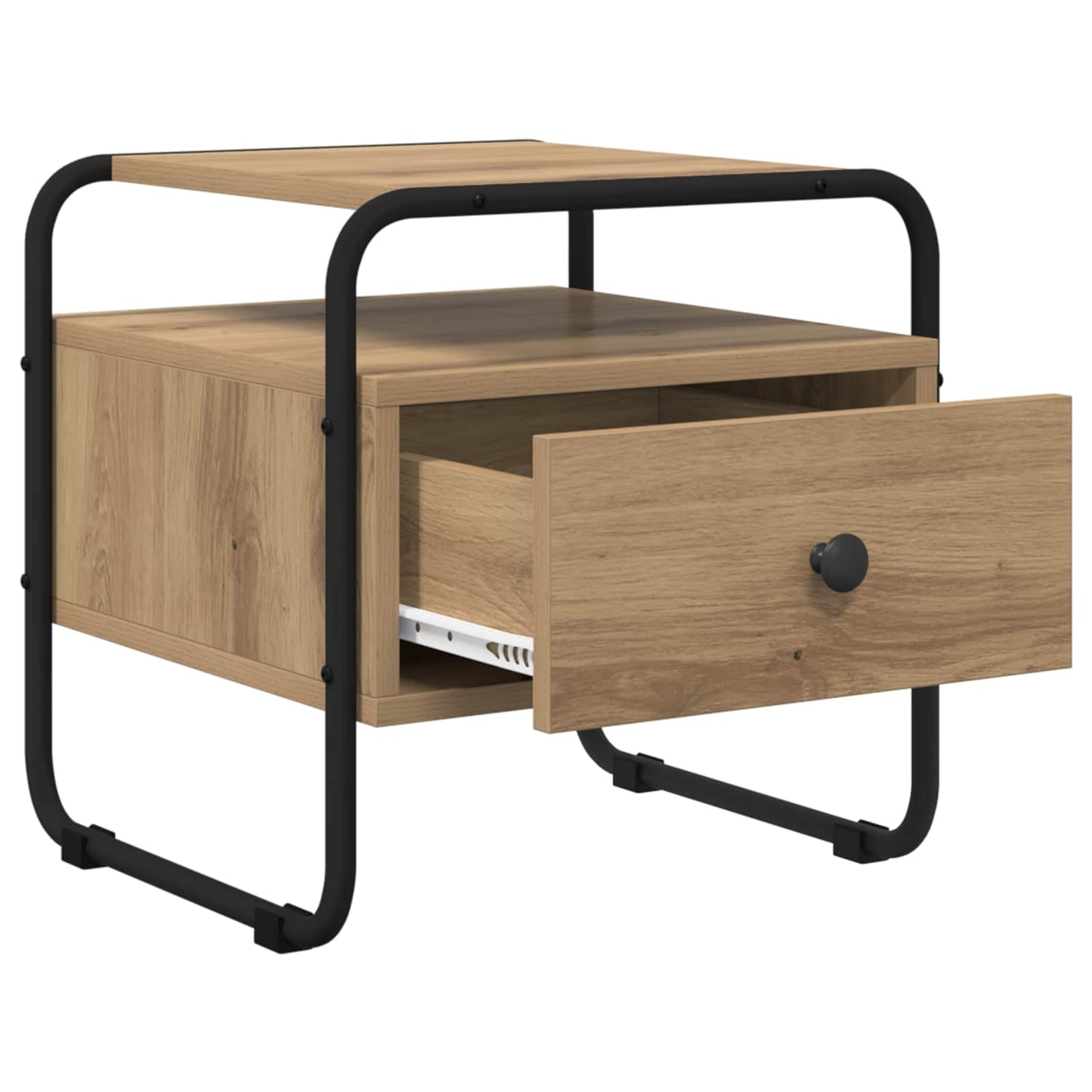 Nachtkastje Artisanaal eiken Bewerkt hout is nu te koop bij PeponiXL, paradijselijk wonen!