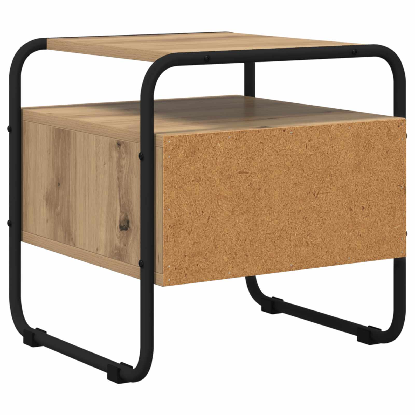 Nachtkastje Artisanaal eiken Bewerkt hout is nu te koop bij PeponiXL, paradijselijk wonen!
