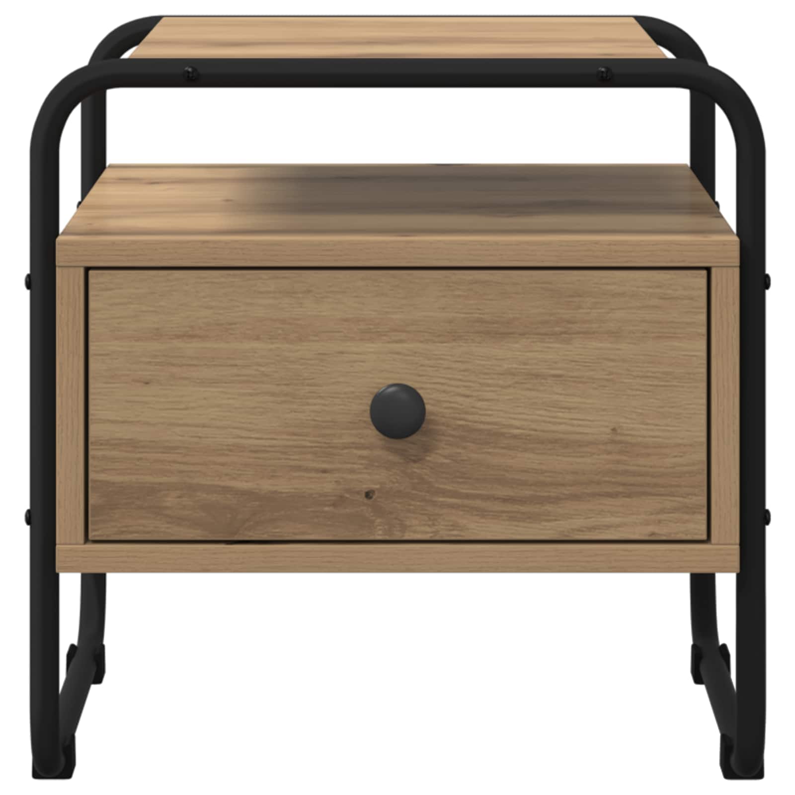 Nachtkastje Artisanaal eiken Bewerkt hout is nu te koop bij PeponiXL, paradijselijk wonen!