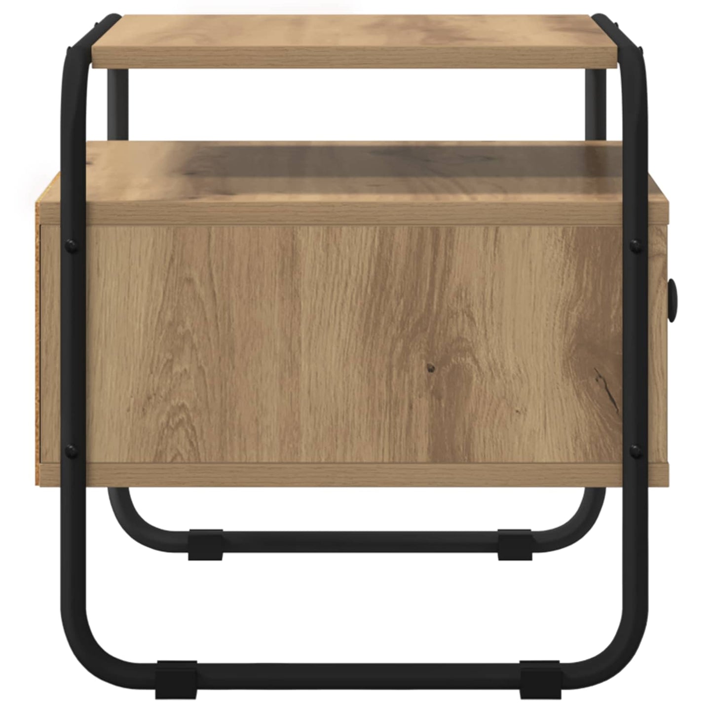 Nachtkastje Artisanaal eiken Bewerkt hout is nu te koop bij PeponiXL, paradijselijk wonen!