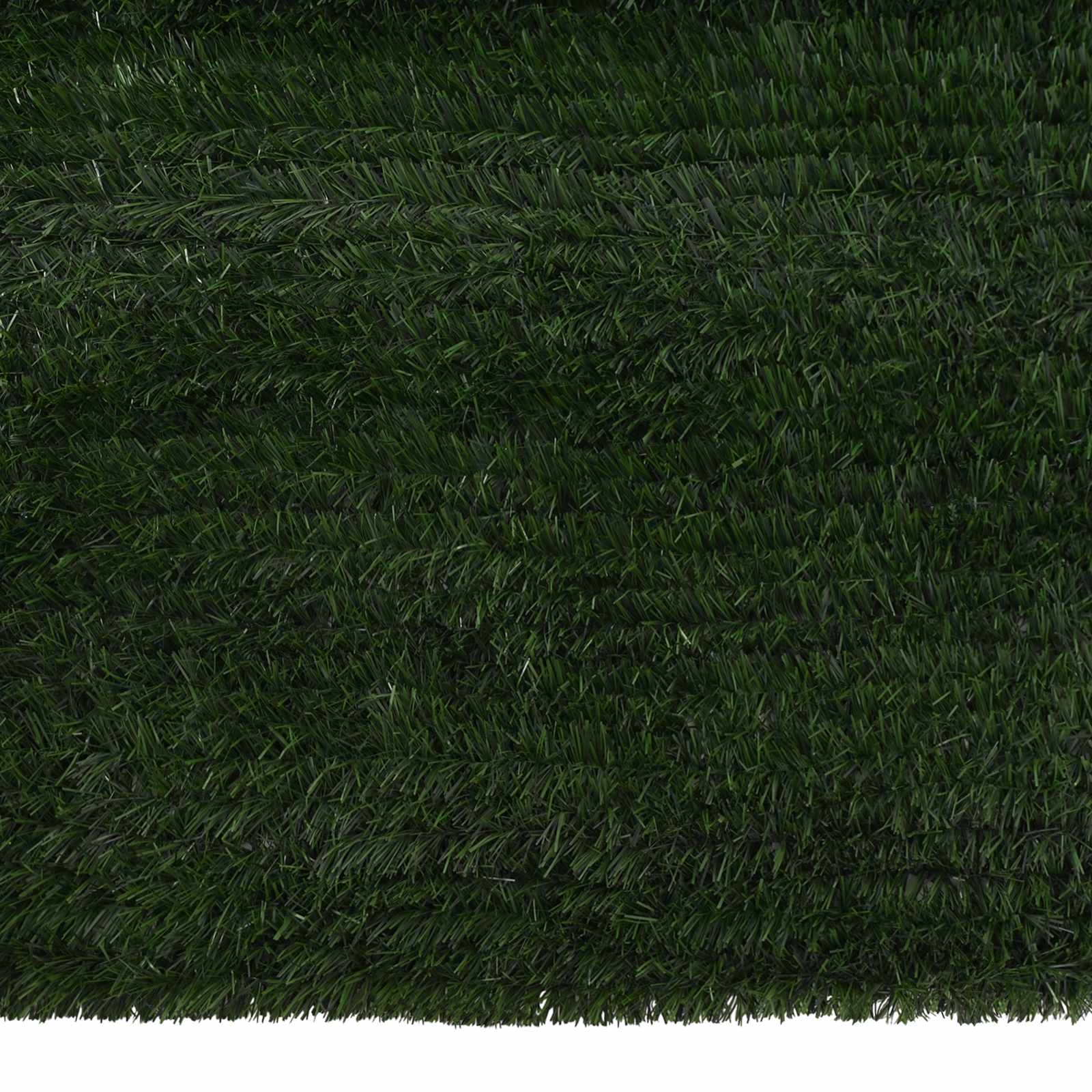 Kunsthaag Donkergroen 1 x 3 m PVC en staal is nu te koop bij PeponiXL, paradijselijk wonen!