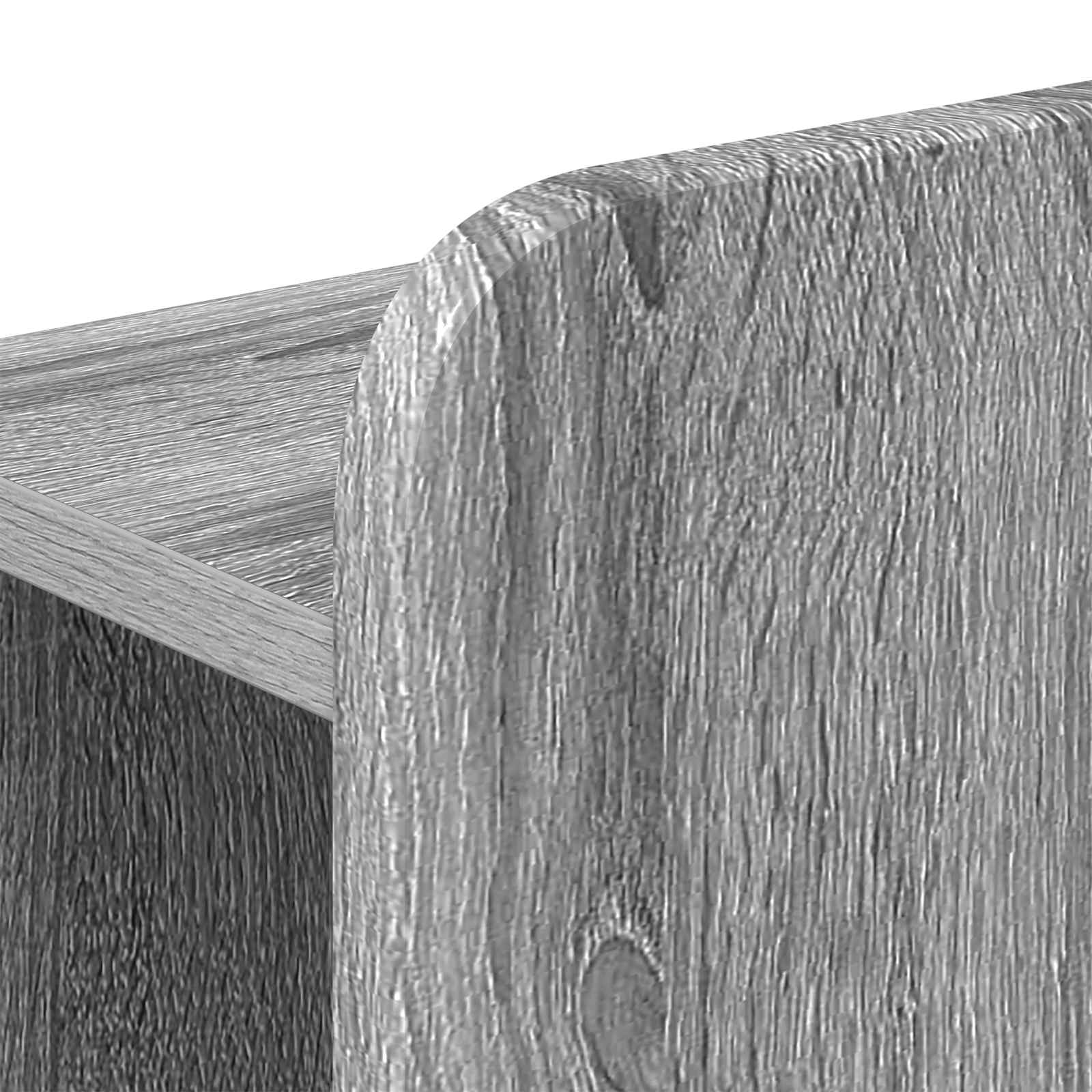 Bedframe met opslag Grijs Sonoma 120 x 190 cm Bewerkt hout is nu te koop bij PeponiXL, paradijselijk wonen!