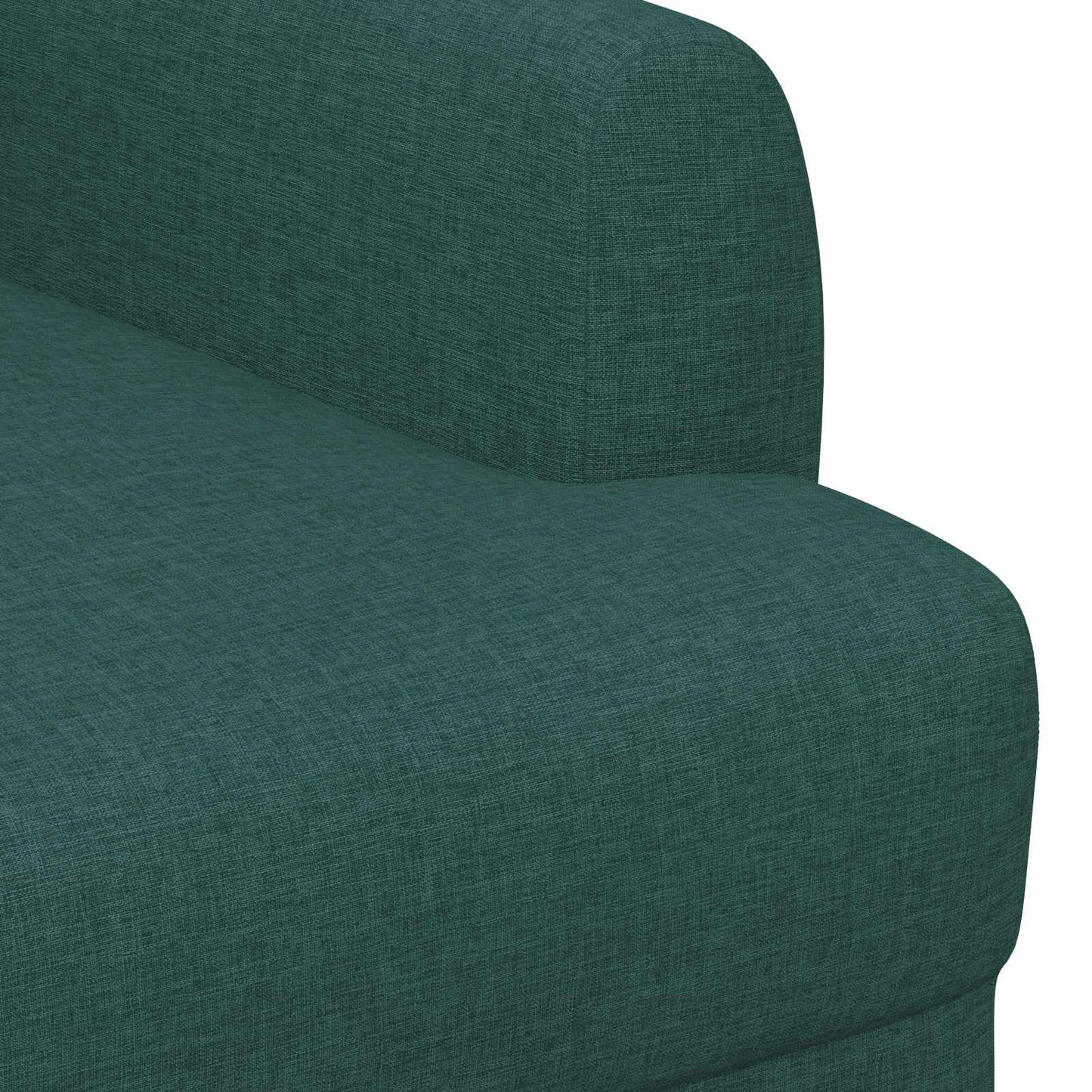 Loungebank met knopencomfort Donkergroen 116 x 67 x 80 cm Stof