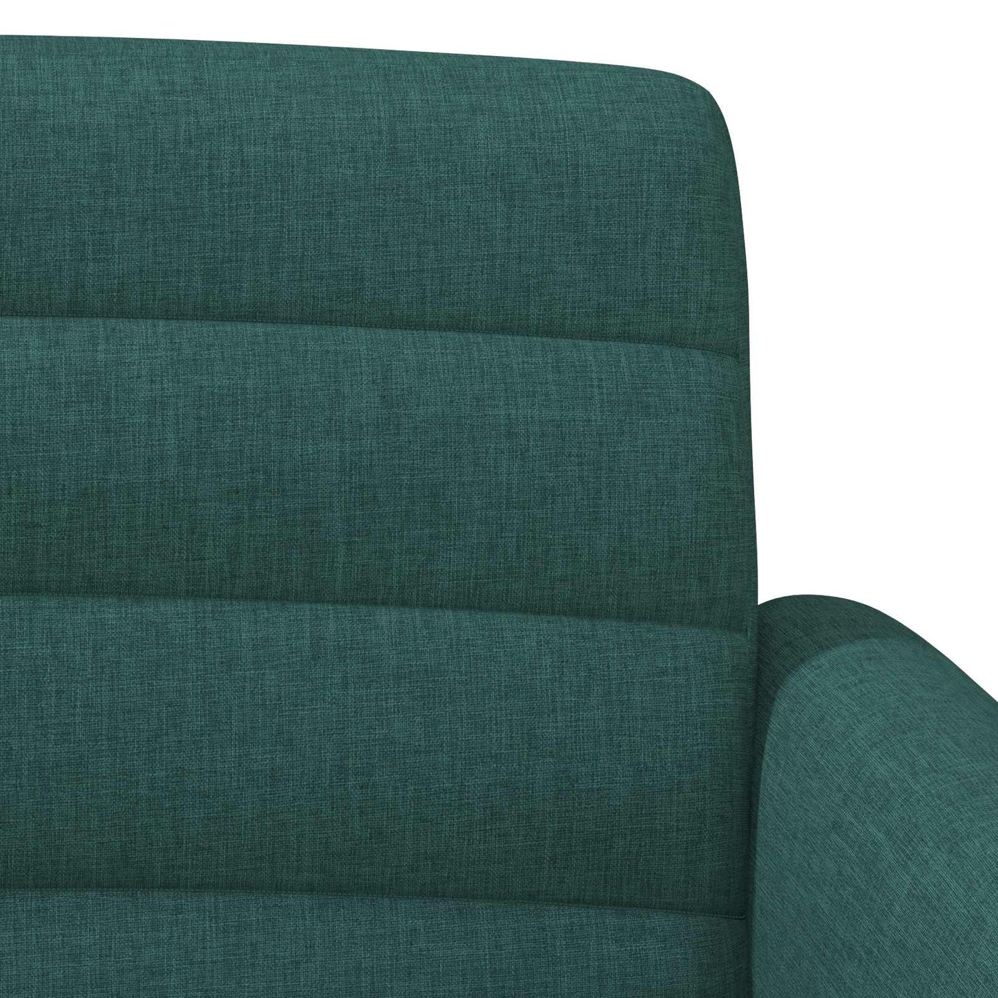 Loungebank met knopencomfort Donkergroen 116 x 67 x 80 cm Stof