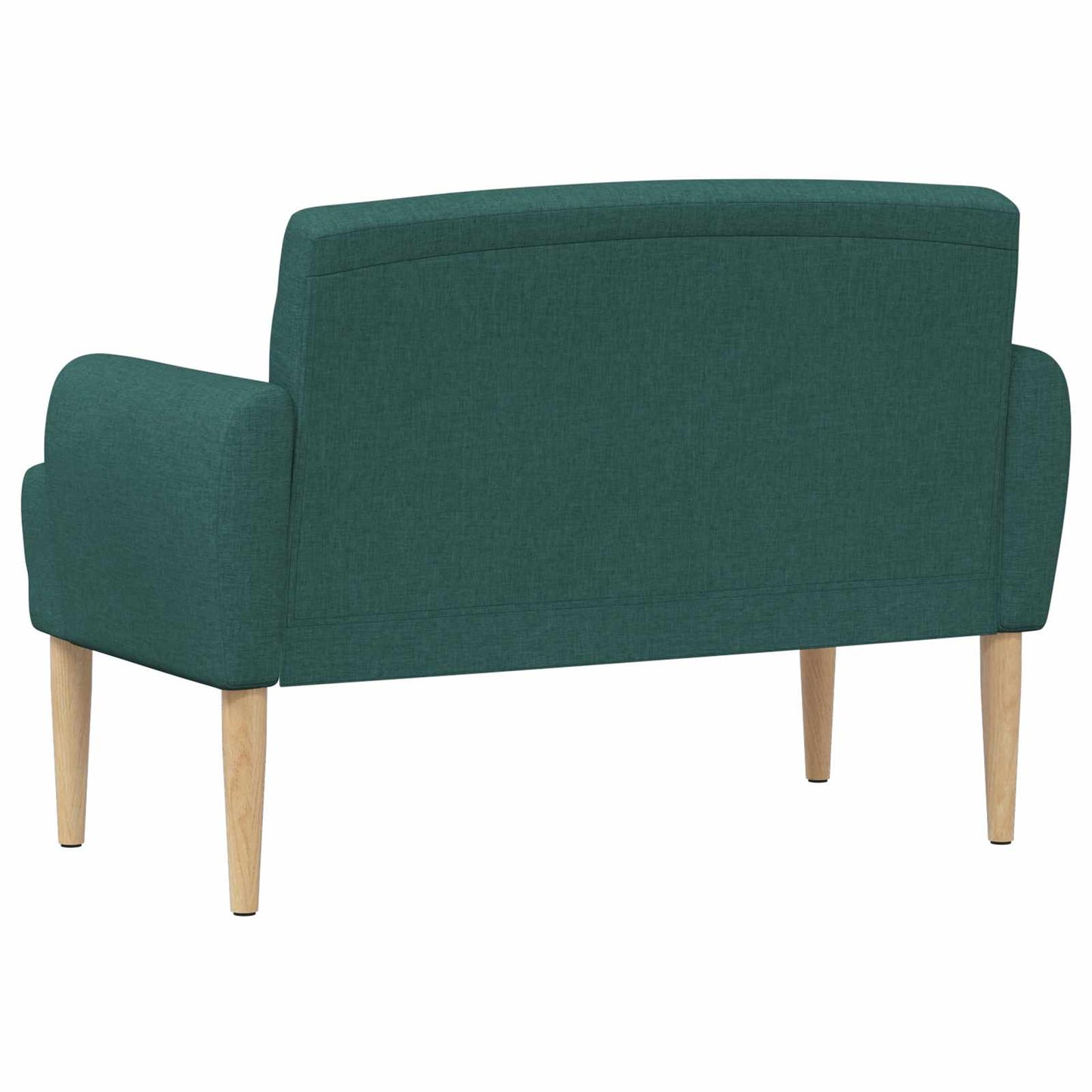 Loungebank met knopencomfort Donkergroen 116 x 67 x 80 cm Stof