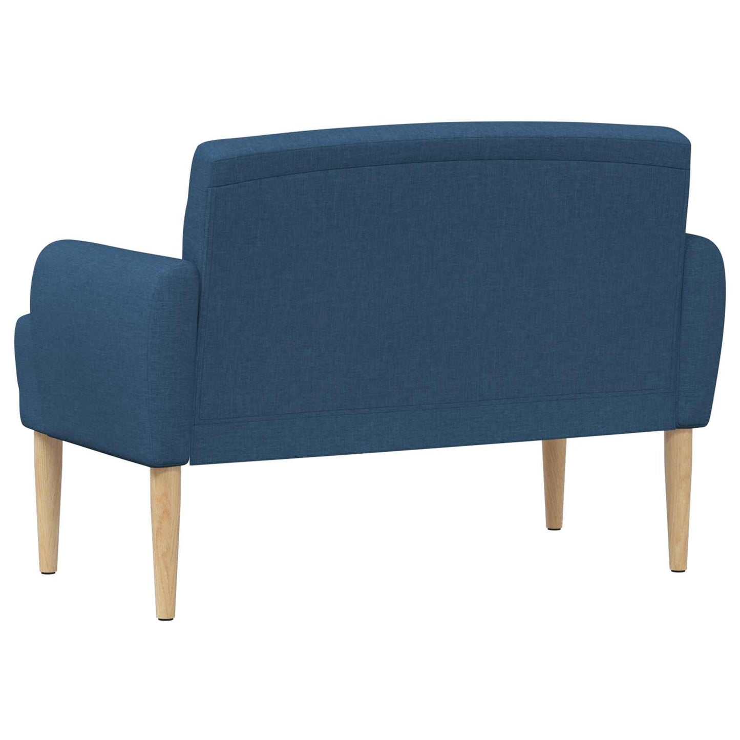Loungebank met knopencomfort Blauw 116 x 67 x 80 cm Stof