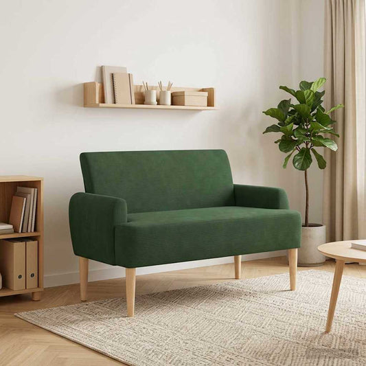 Loungebank met knopencomfort Jungle Groen 116 x 67 x 81 cm is nu te koop bij PeponiXL, paradijselijk wonen!