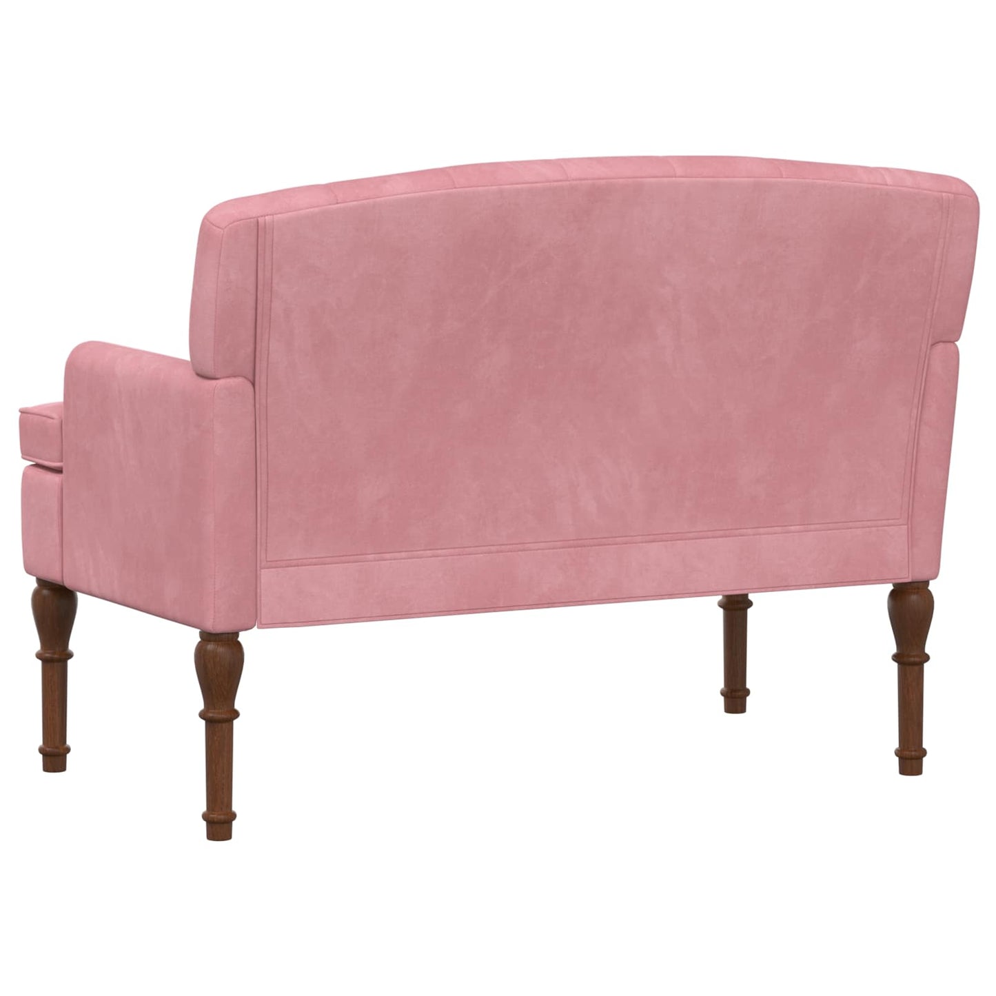 Loungebank met knopencomfort Roze 111 x 65 x 79 cm Fluweel