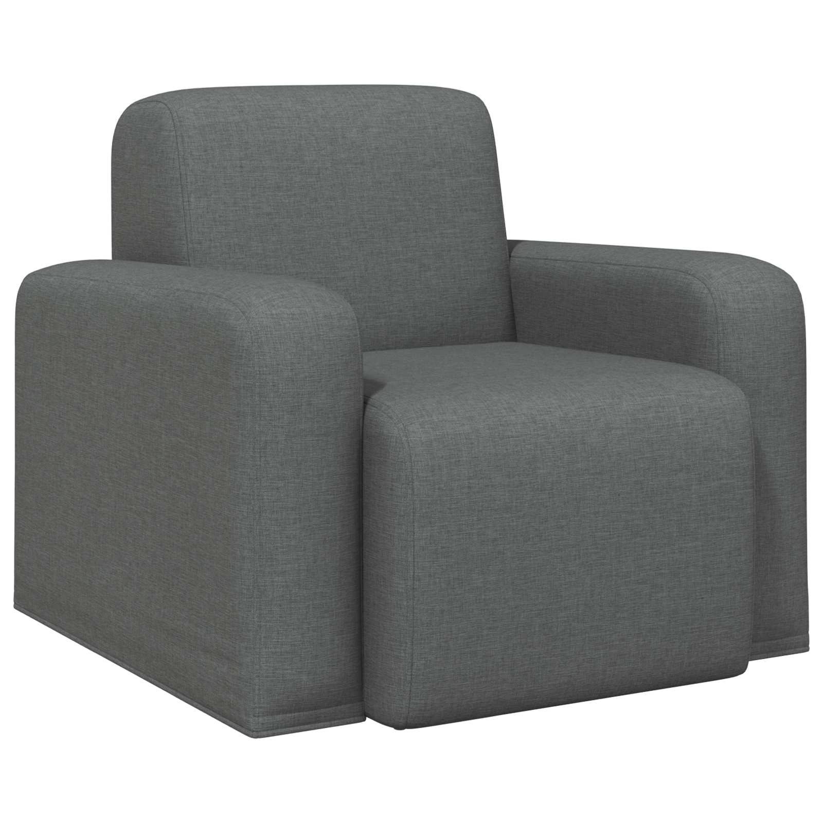 Fauteuil Donkergrijs Stof is nu te koop bij PeponiXL, paradijselijk wonen!