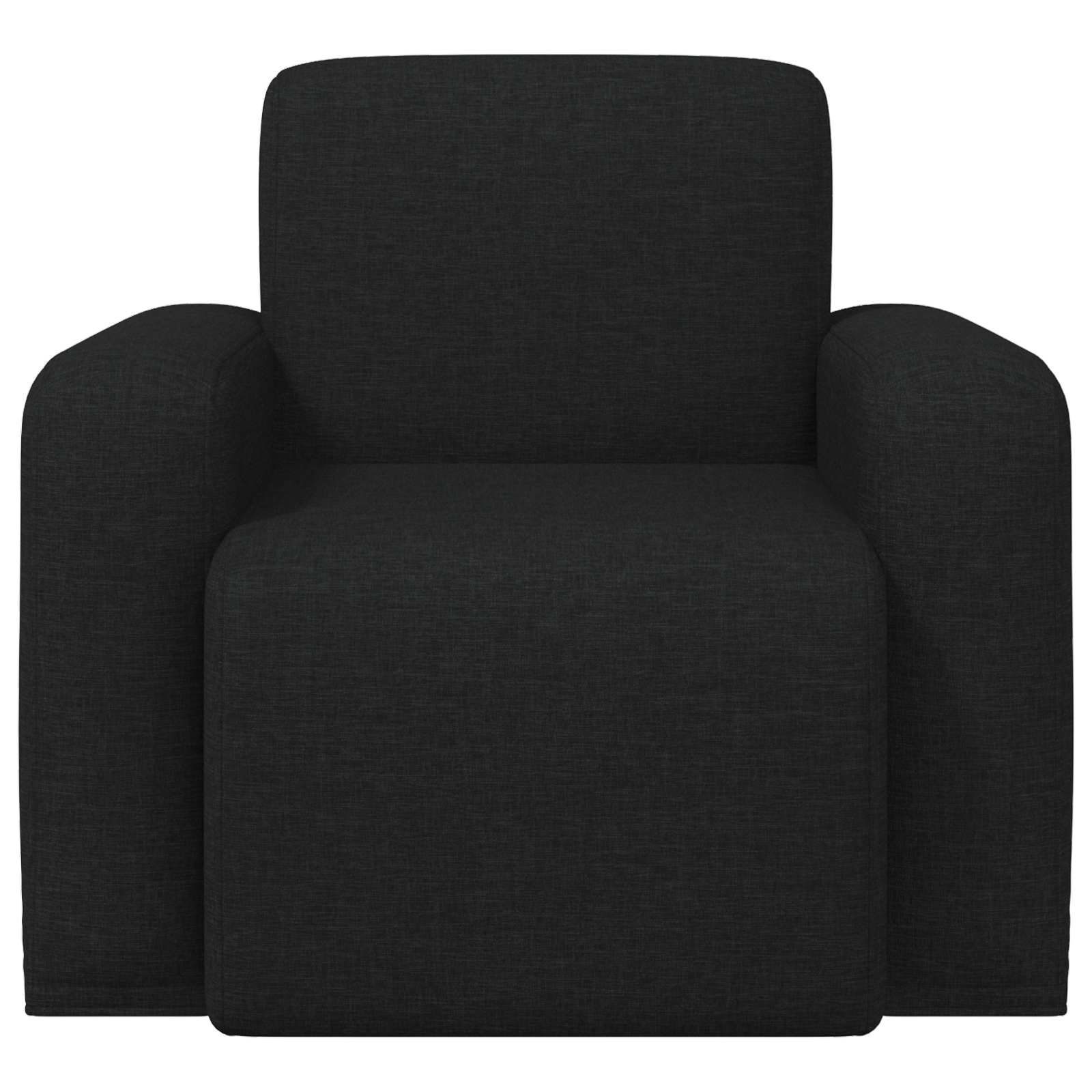 Fauteuil Zwart Stof is nu te koop bij PeponiXL, paradijselijk wonen!