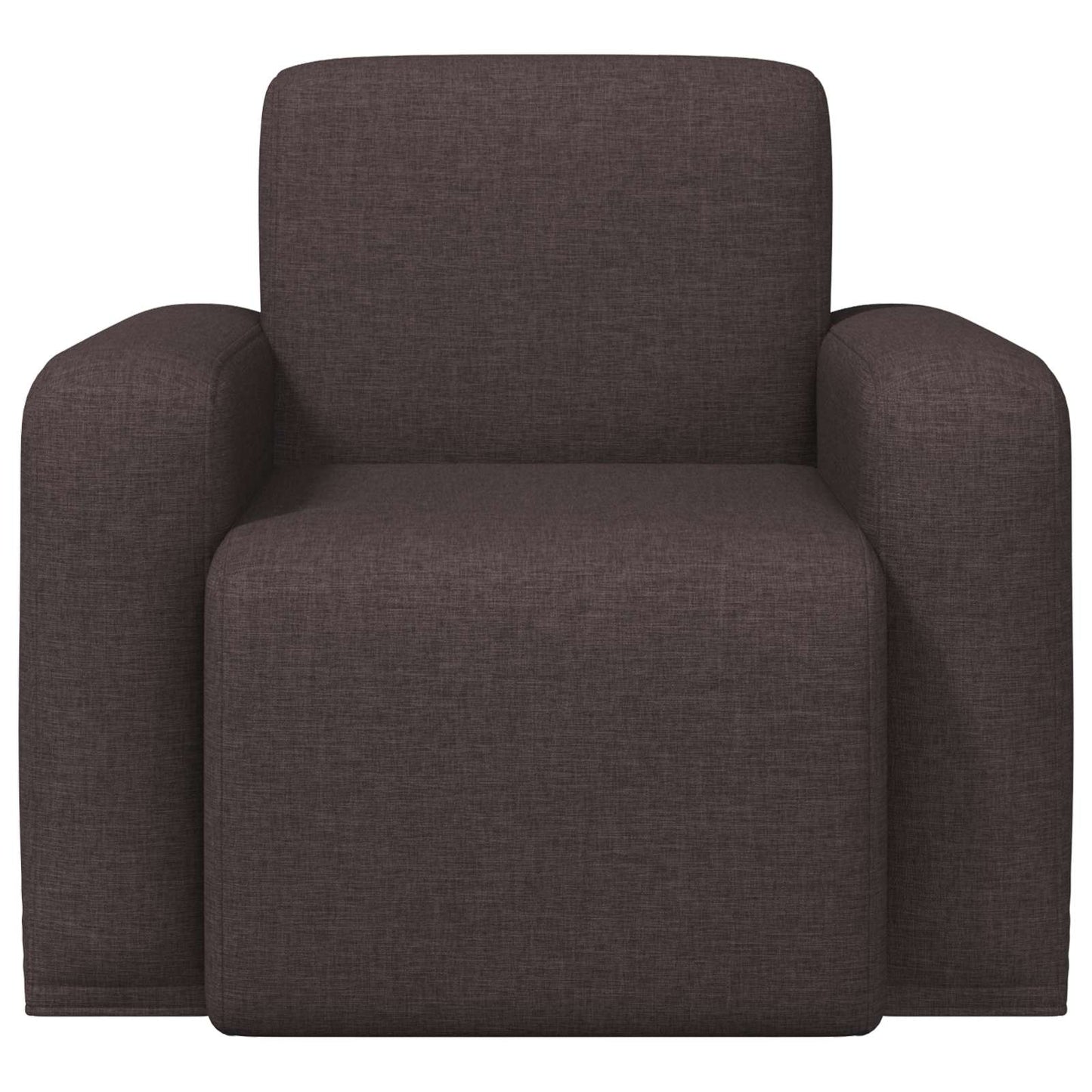 Fauteuil Donkerbruin Stof is nu te koop bij PeponiXL, paradijselijk wonen!