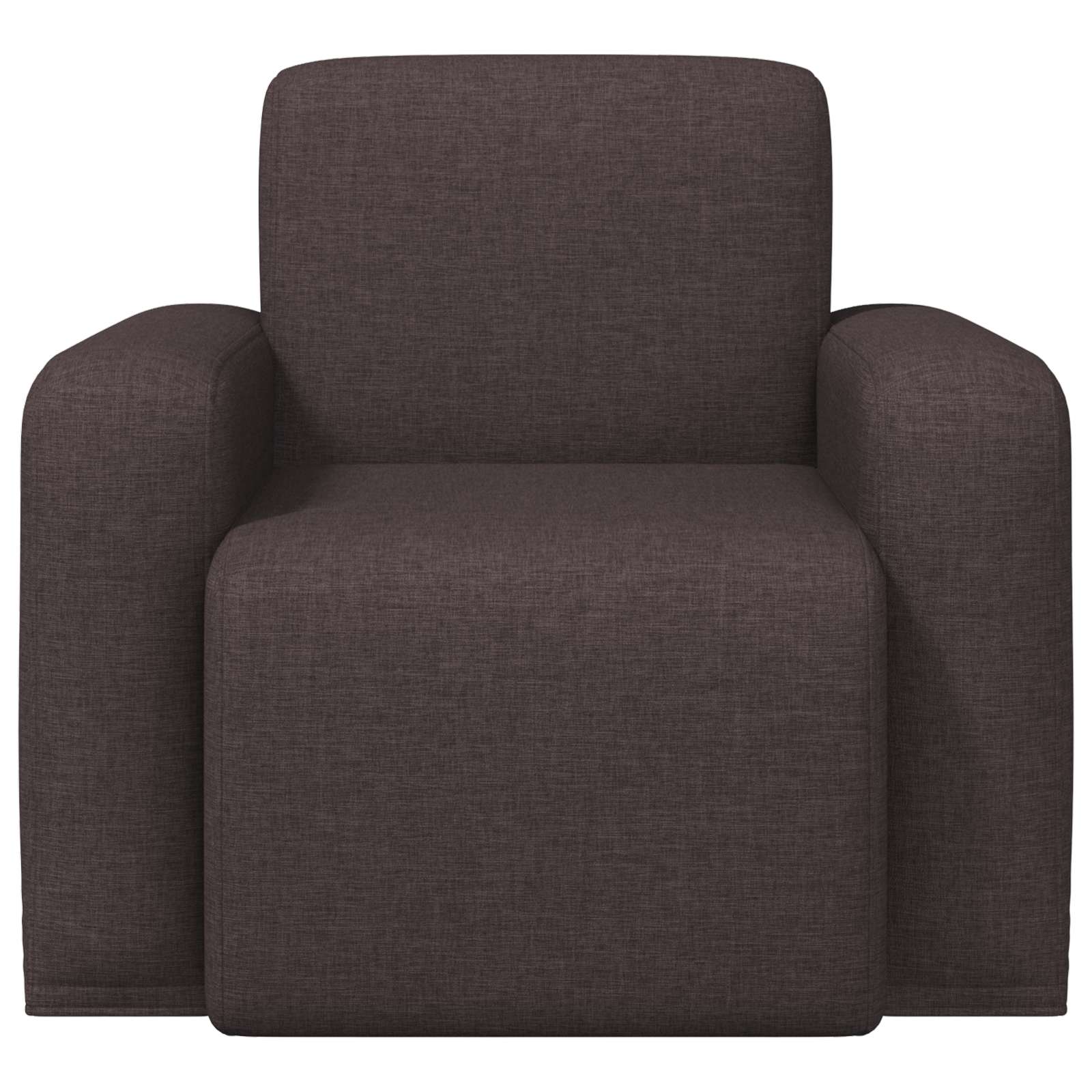 Fauteuil Donkerbruin Stof is nu te koop bij PeponiXL, paradijselijk wonen!