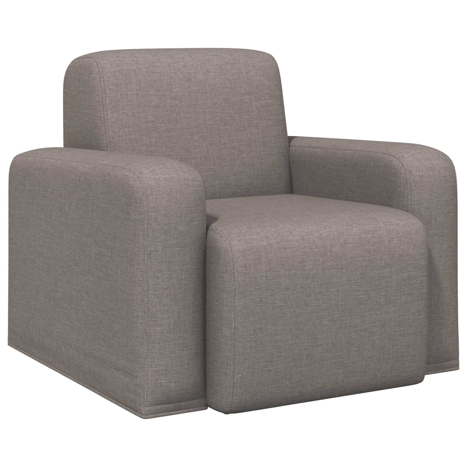 Fauteuil Taupe Stof is nu te koop bij PeponiXL, paradijselijk wonen!