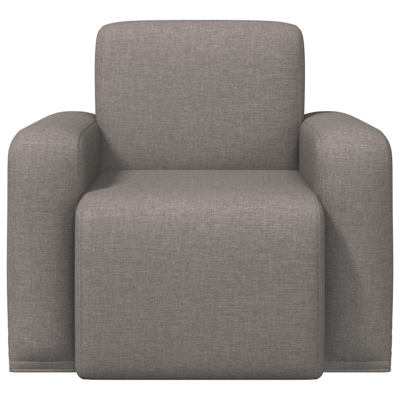 Fauteuil Taupe Stof is nu te koop bij PeponiXL, paradijselijk wonen!