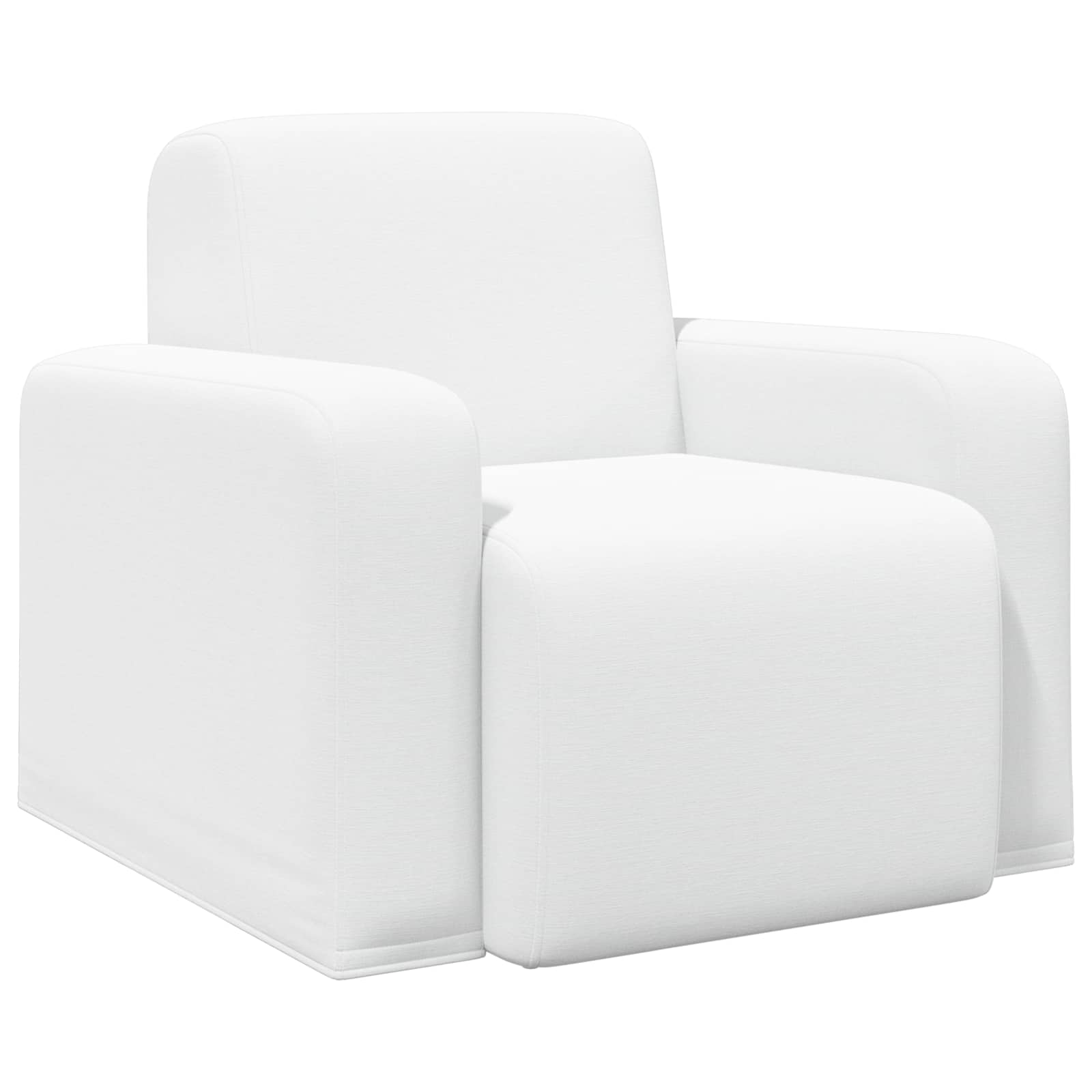 Fauteuil Wit Stof is nu te koop bij PeponiXL, paradijselijk wonen!