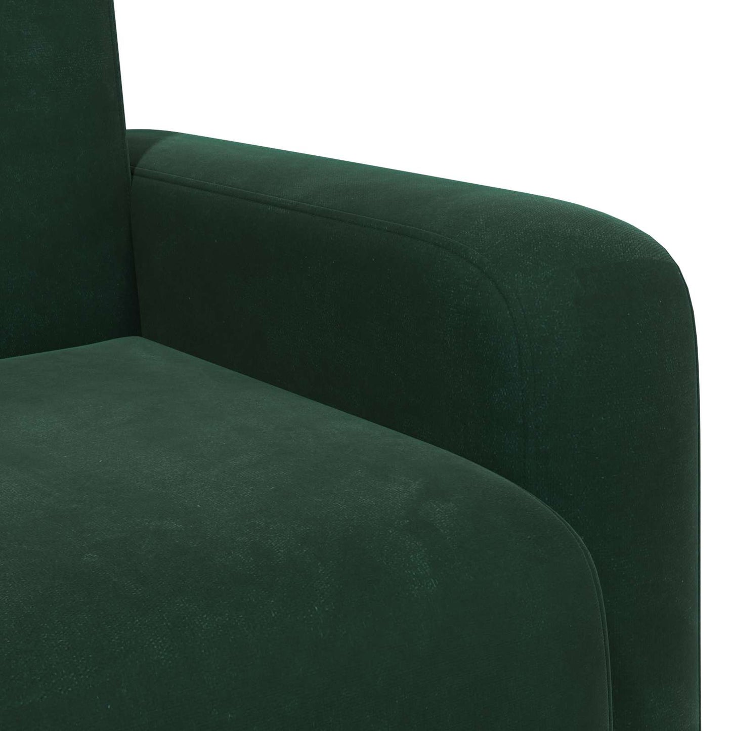 Fauteuil Donkergroen fluweel is nu te koop bij PeponiXL, paradijselijk wonen!