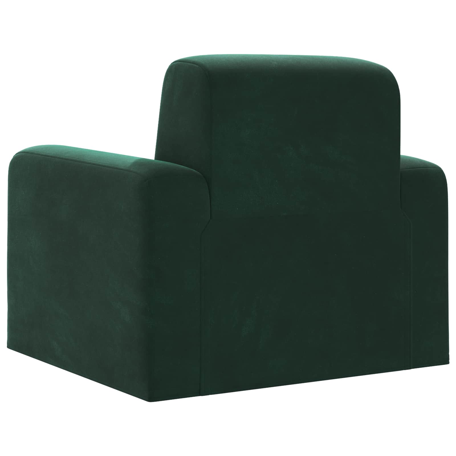 Fauteuil Donkergroen fluweel is nu te koop bij PeponiXL, paradijselijk wonen!